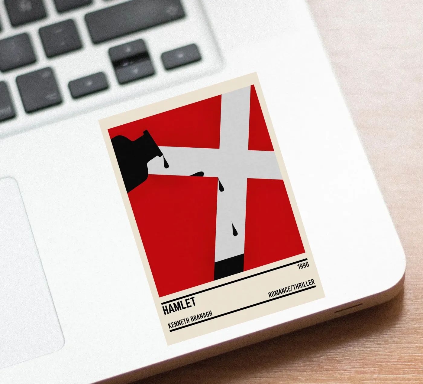 Hamlet sticker van TheArtstudio