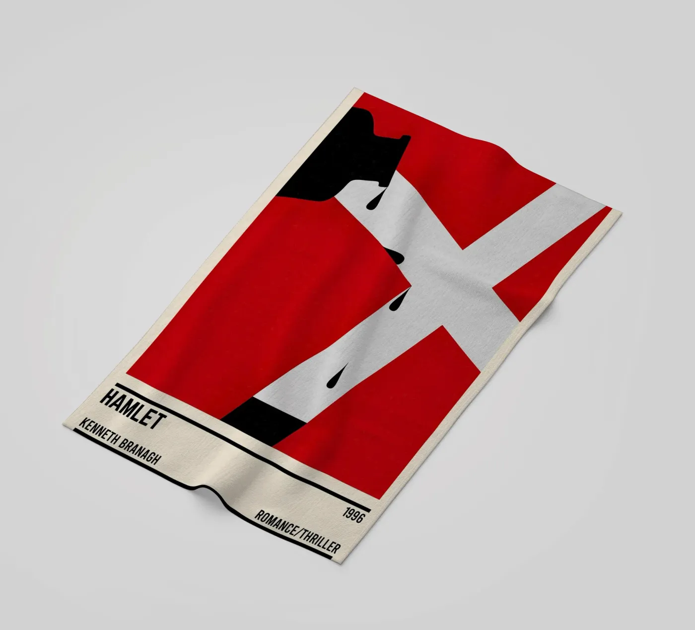 Hamlet strandhanddoek van TheArtstudio