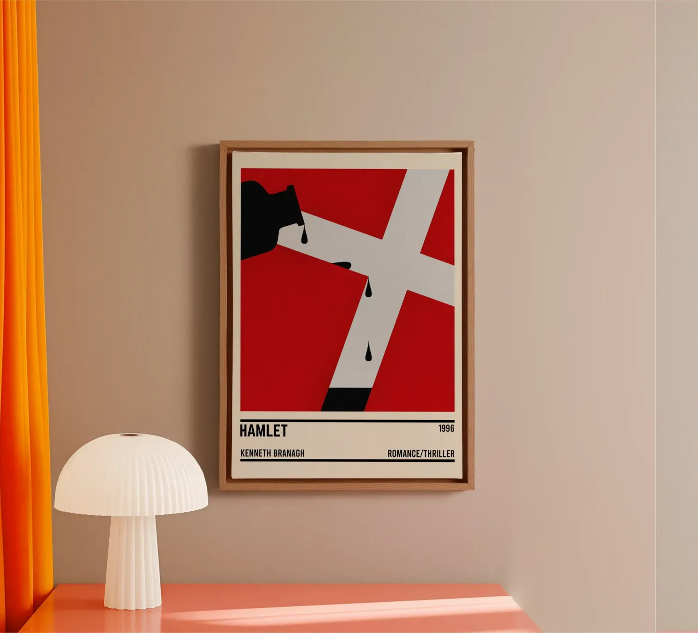 Hamlet canvas van TheArtstudio