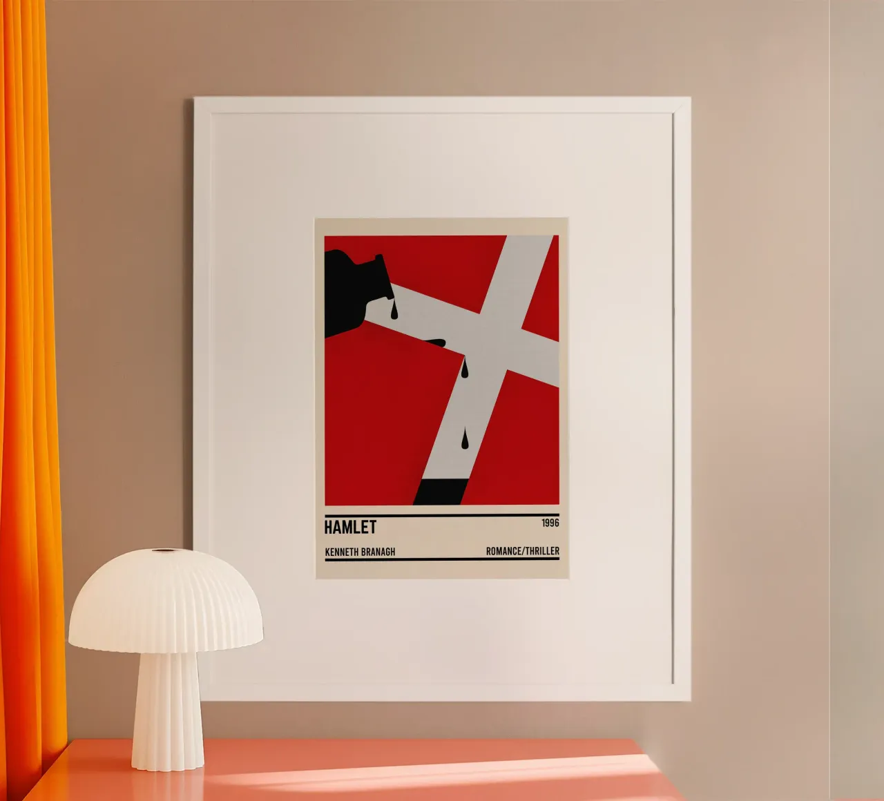 Hamlet poster da TheArtstudio