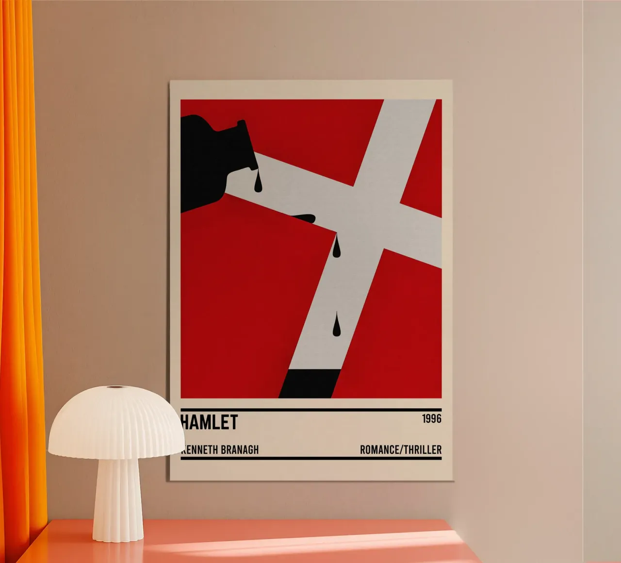 Hamlet poster da TheArtstudio
