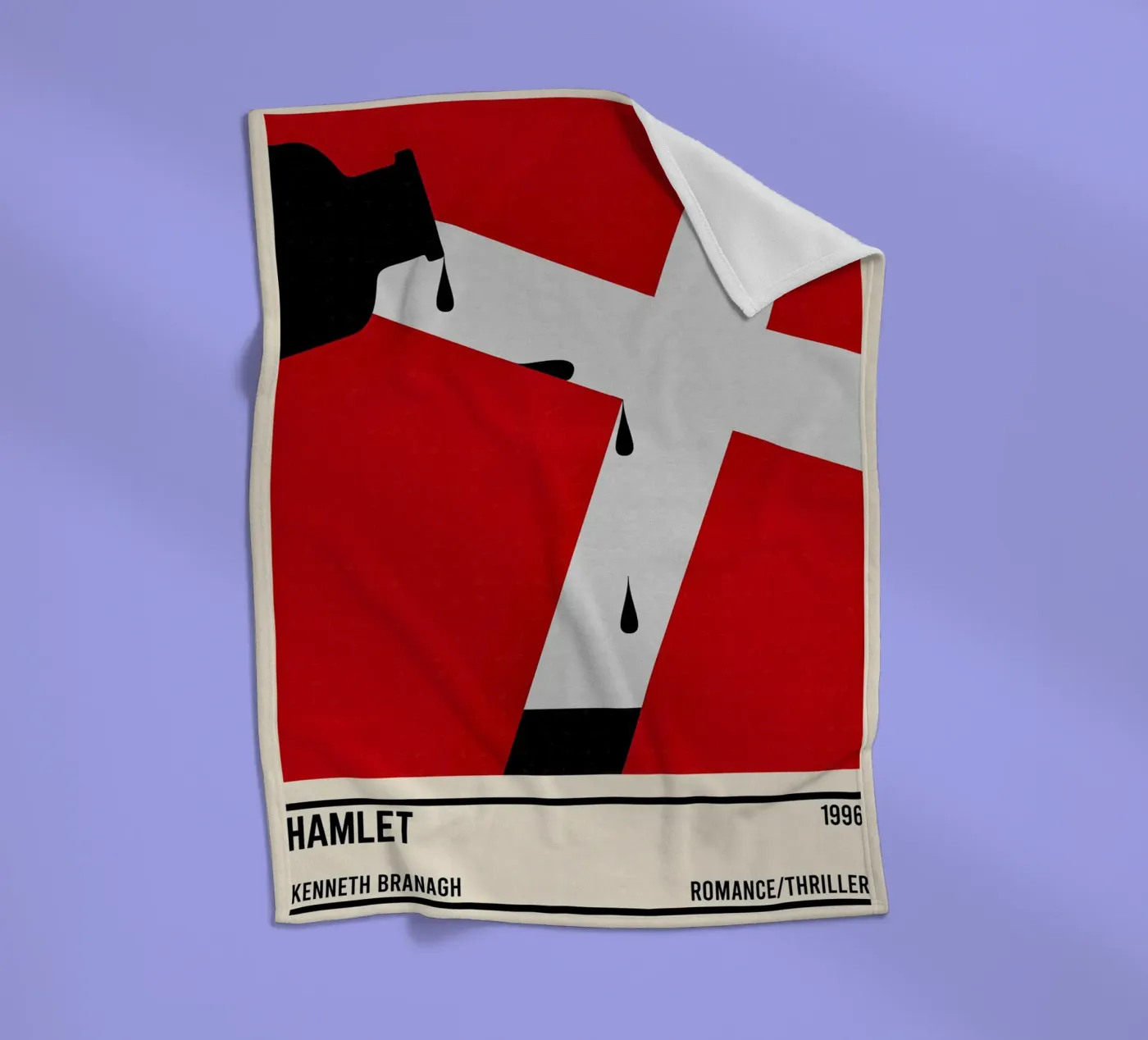 Hamlet fleece blanket by TheArtstudio