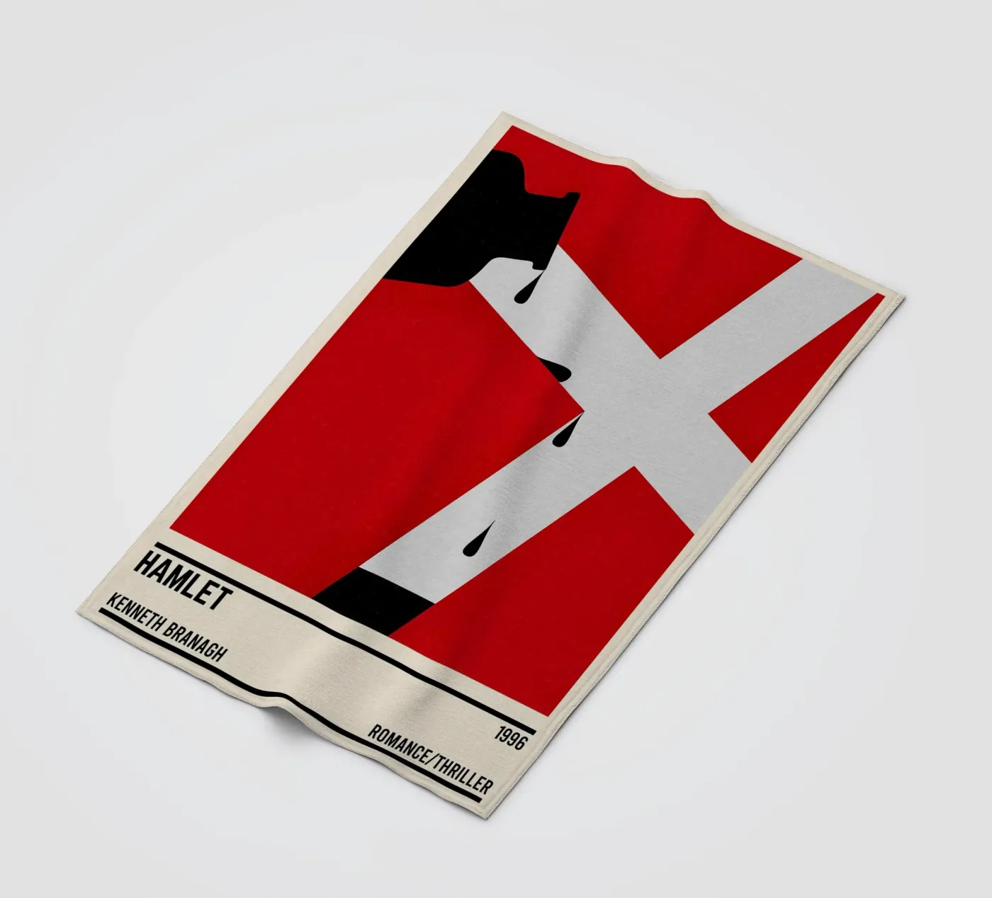 Hamlet fleece blanket by TheArtstudio