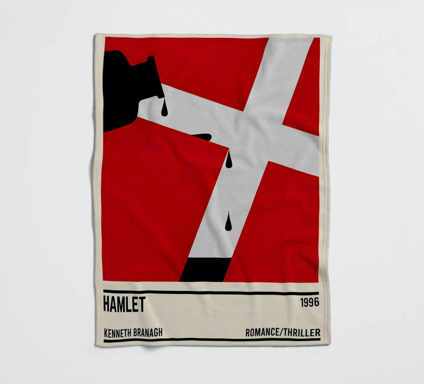 Hamlet fleece blanket by TheArtstudio