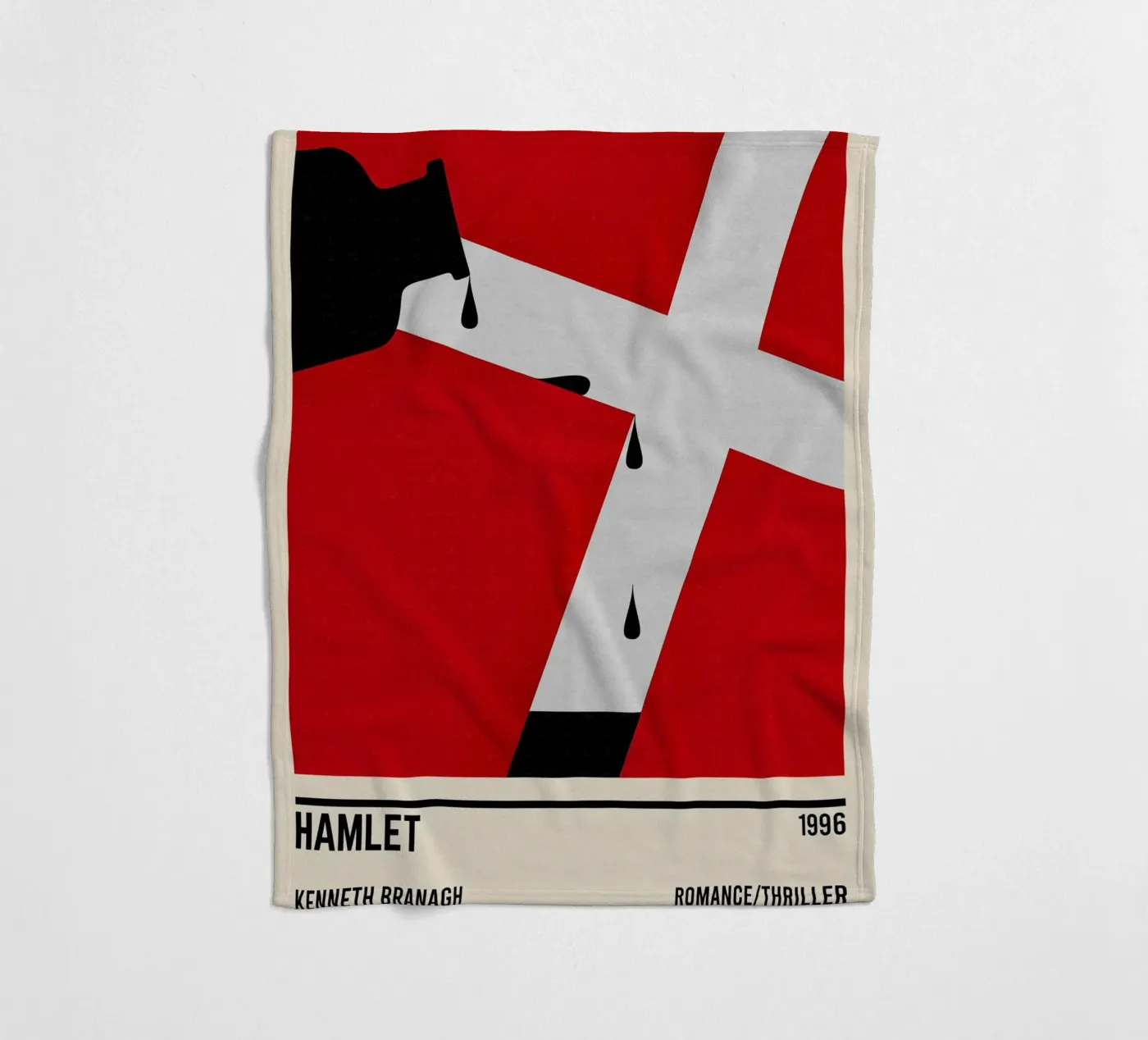 Hamlet fleece blanket by TheArtstudio