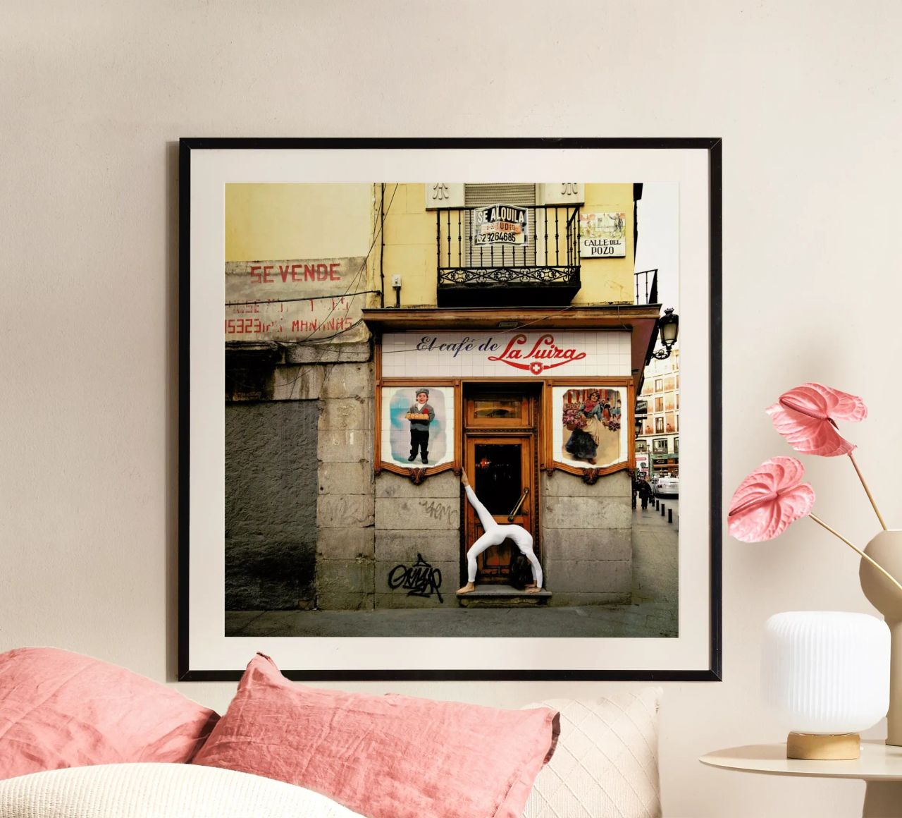 Madrid #10 poster by The Urban Yoga