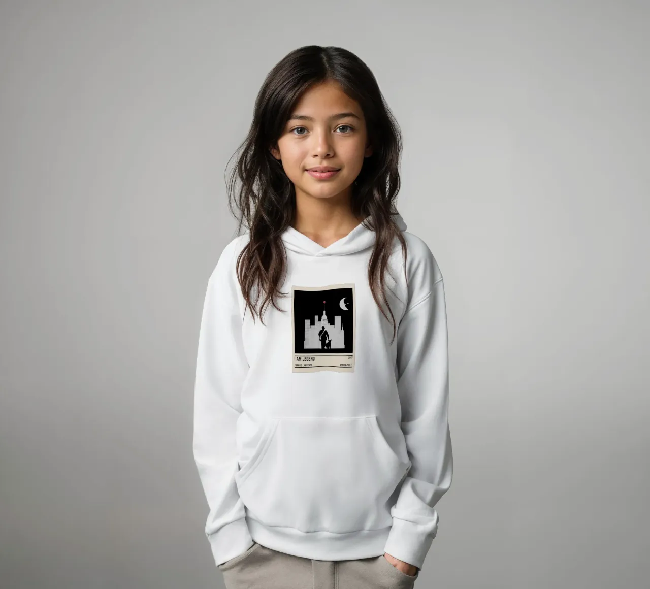 I Am Legend felpa bambino con cappuccio da TheArtstudio
