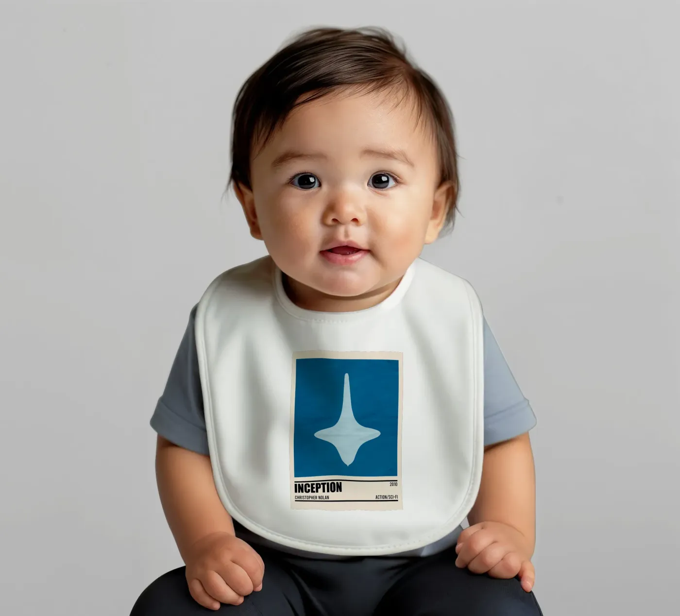 Inception baby bib by TheArtstudio