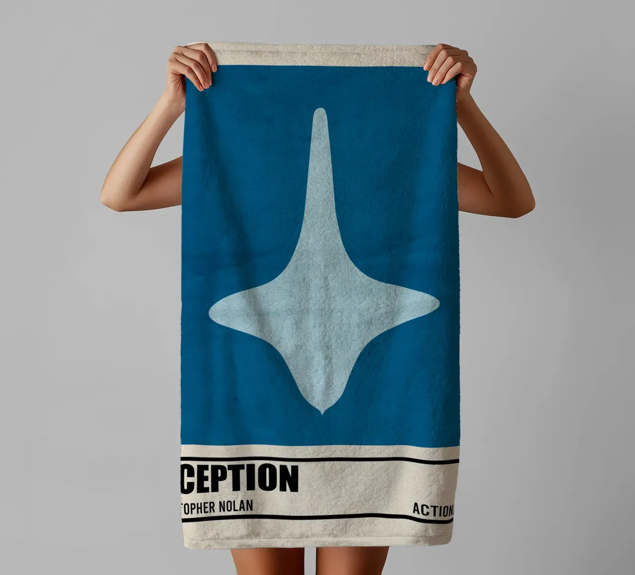Inception badhanddoek van TheArtstudio