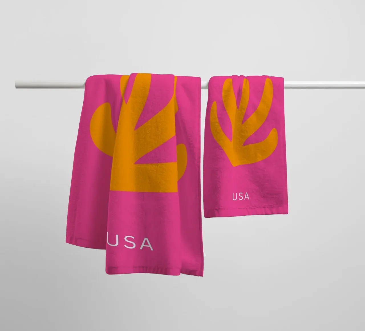 Palm Beach Print, Preppy Kamerdecoratie, Reisprint badhanddoek van pdigitalprints