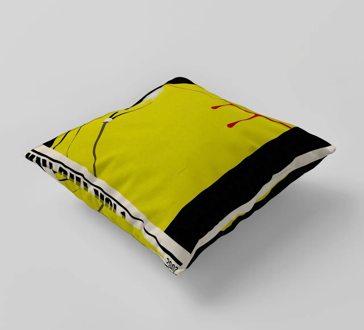 Kill Bill Vol 1 _ CallumSeymour _ PosterSpy 1 cuscino da TheArtstudio