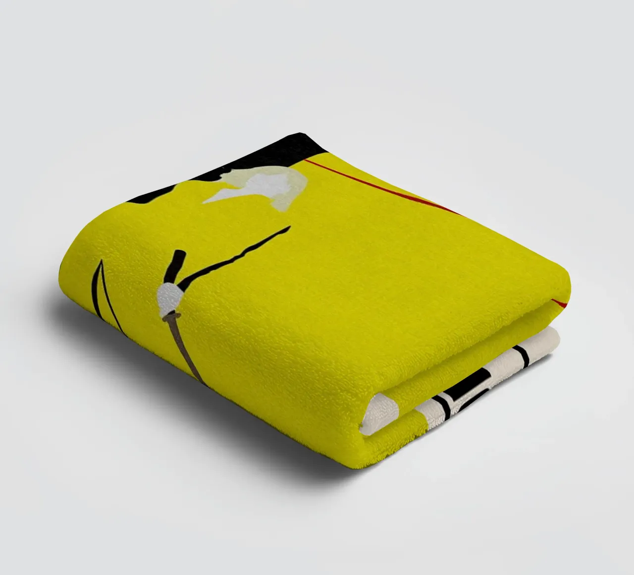 Kill Bill Vol 1 _ CallumSeymour _ PosterSpy 1 asciugamano da bagno da TheArtstudio
