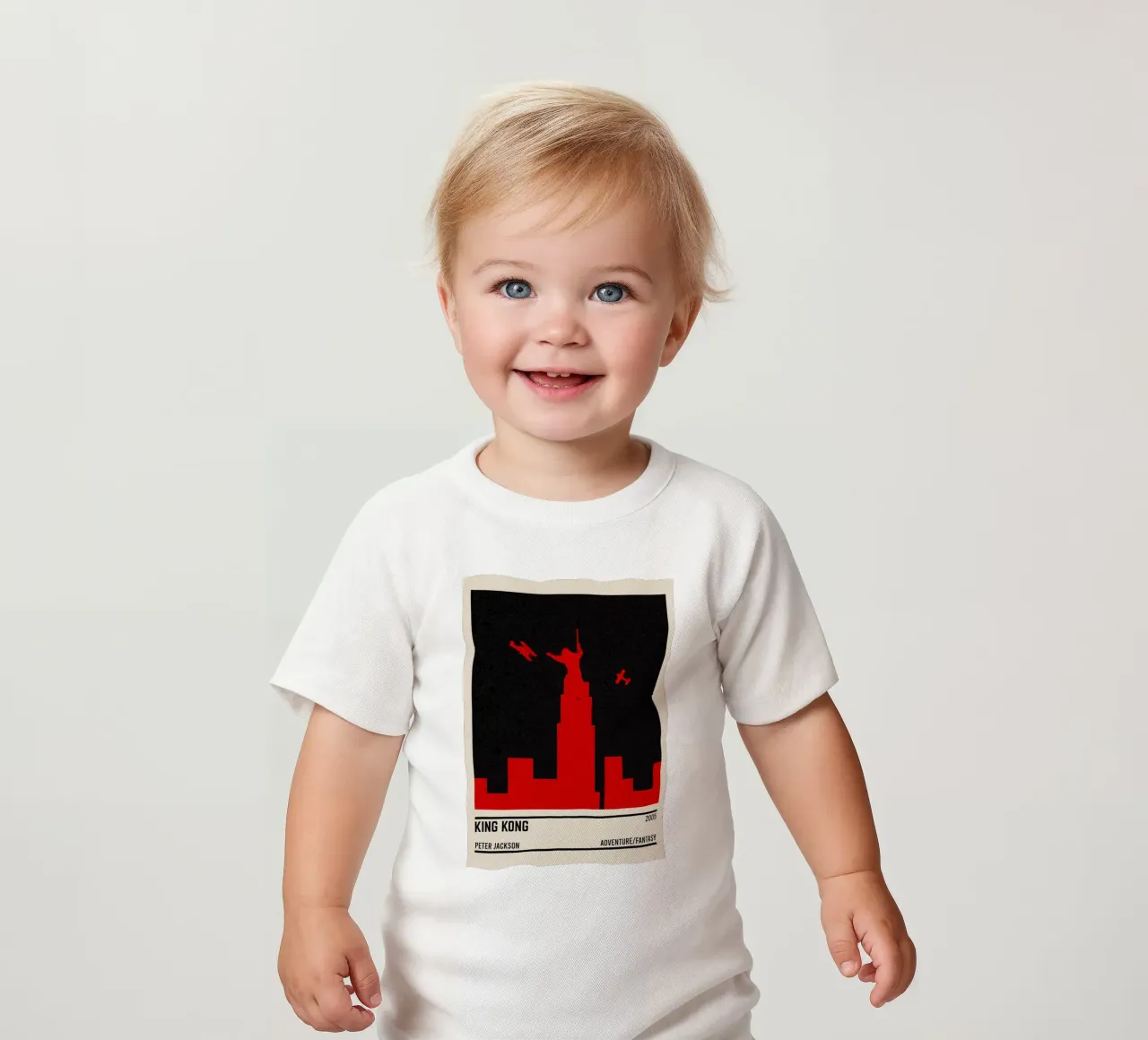 King Kong maglietta neonato da TheArtstudio