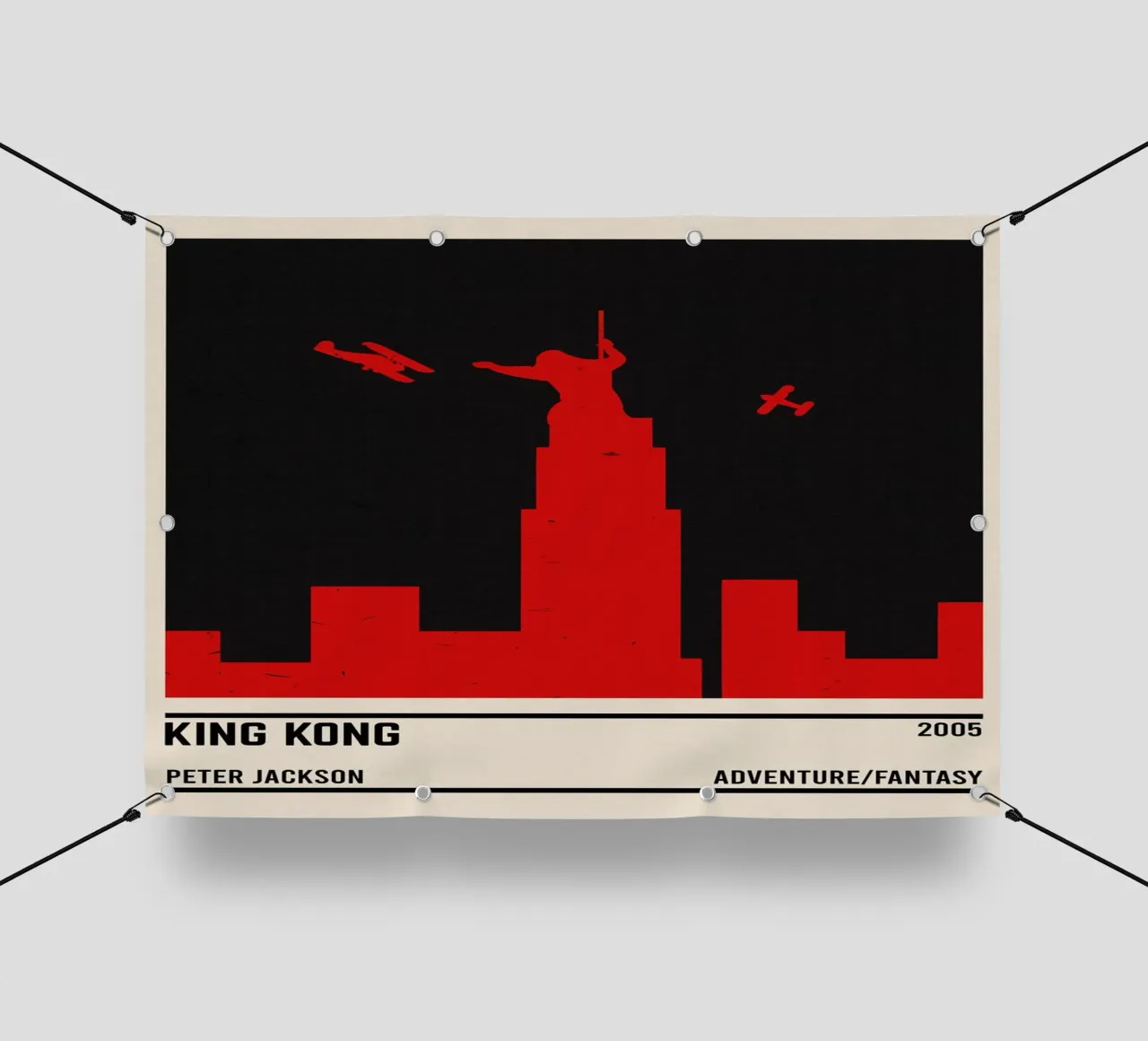 King Kong telo in pvc da TheArtstudio