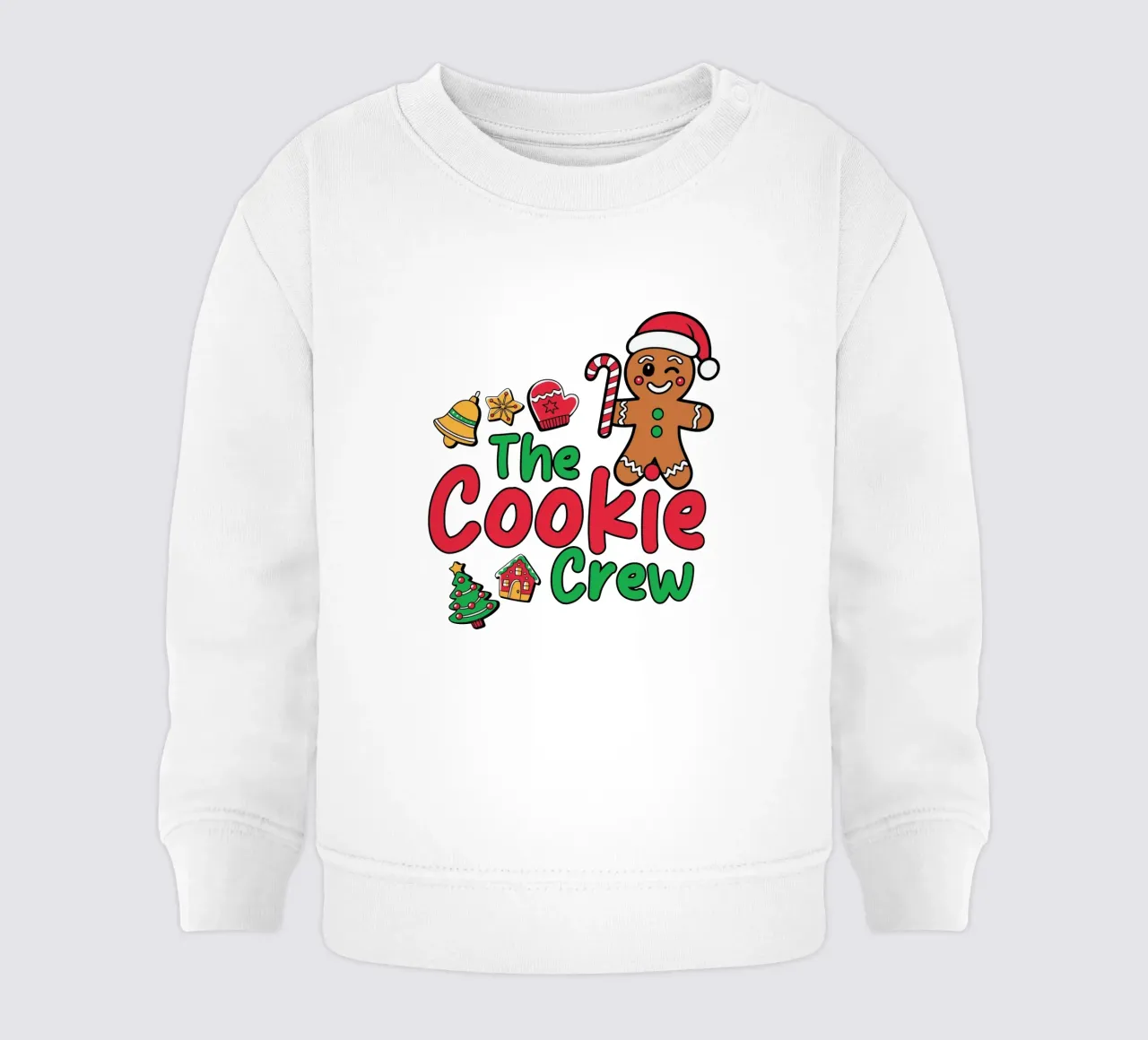 The Cookie Crew felpa neonato da edsonramosart