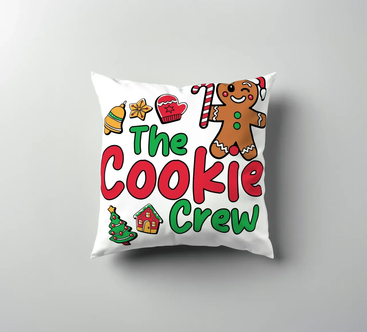 The Cookie Crew cuscino da edsonramosart
