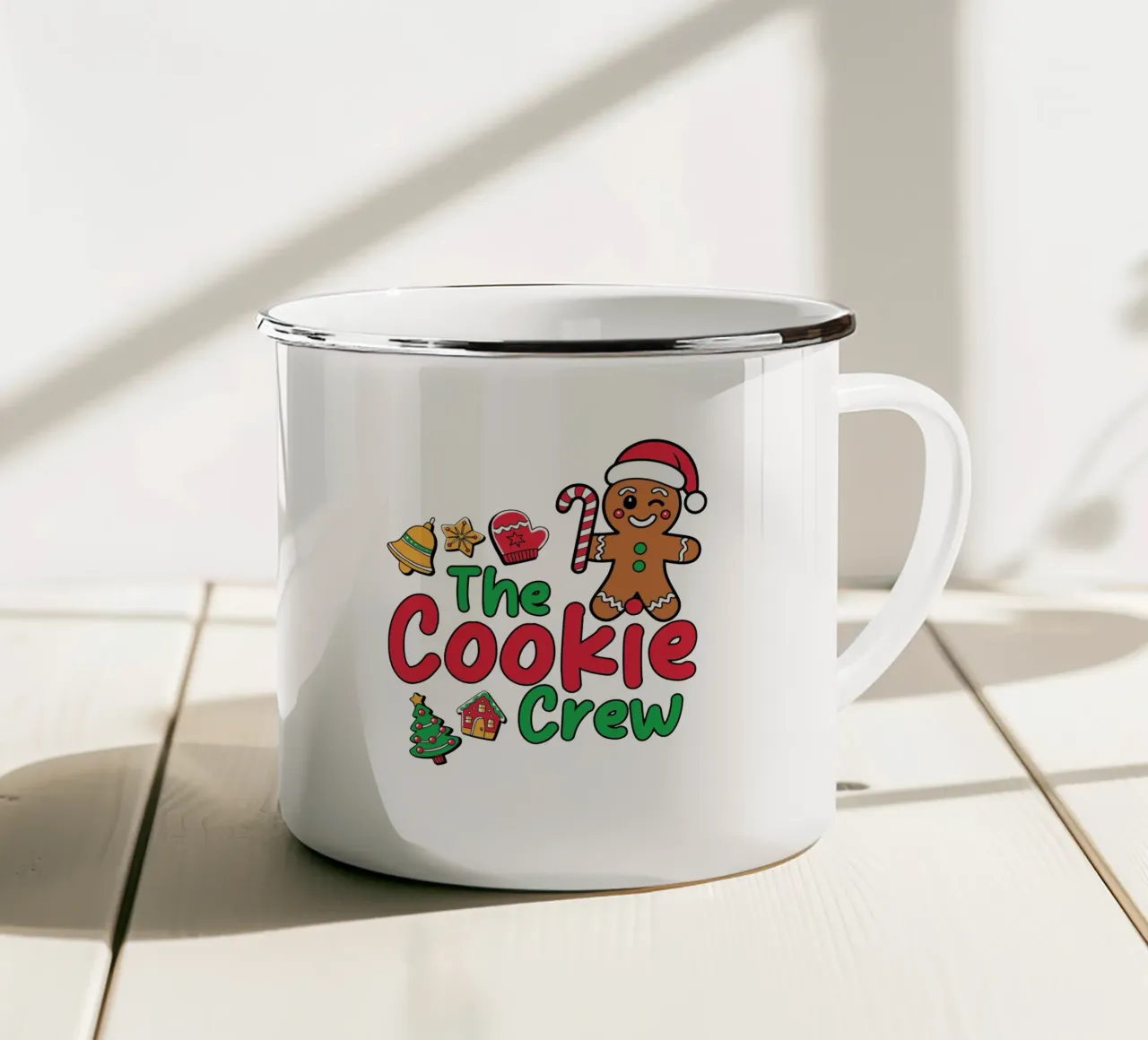 The Cookie Crew tazza in smalto da edsonramosart