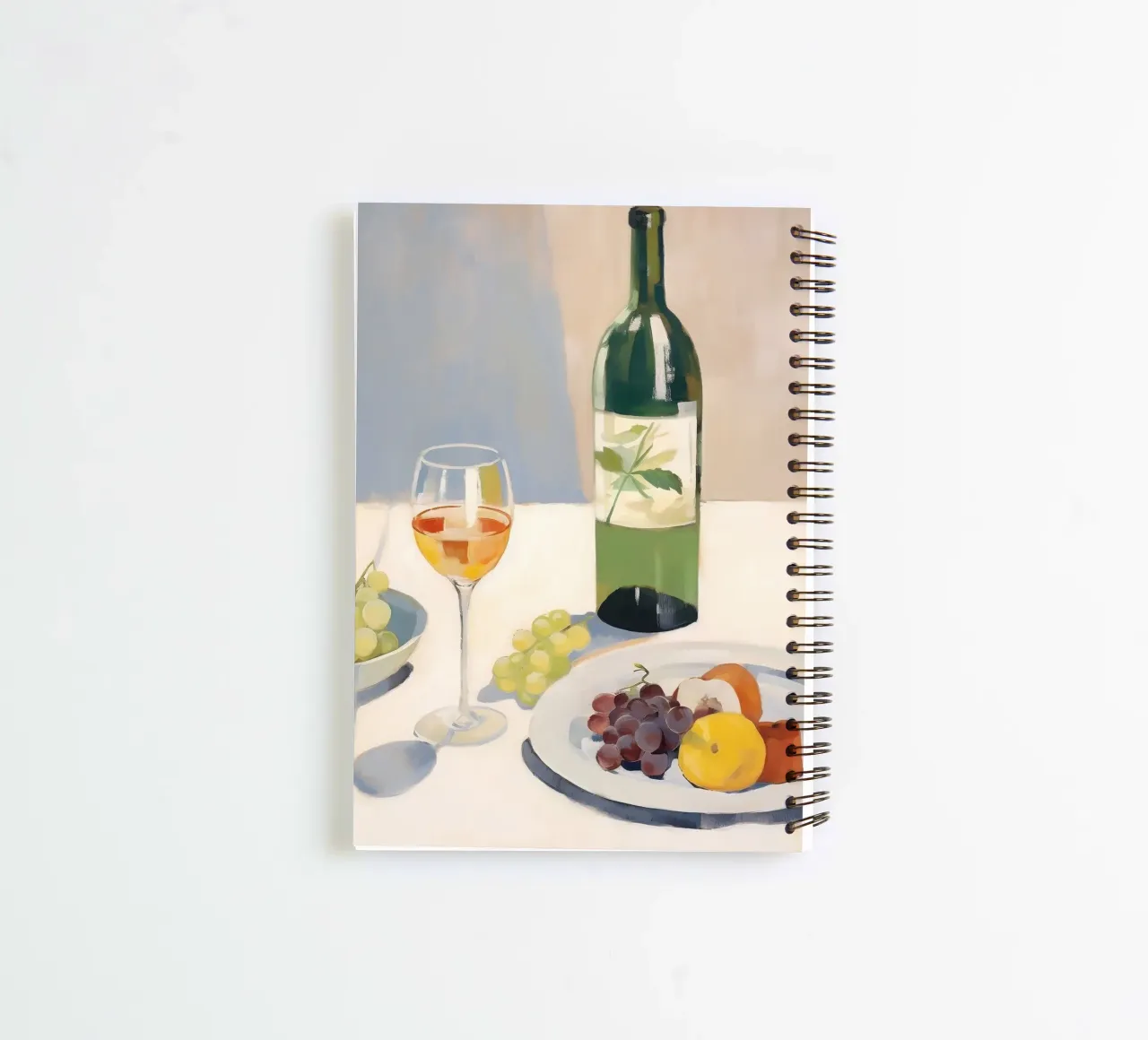 Boho Bella Vita 12 Food 1 spiral notebook by Boho Print Collection