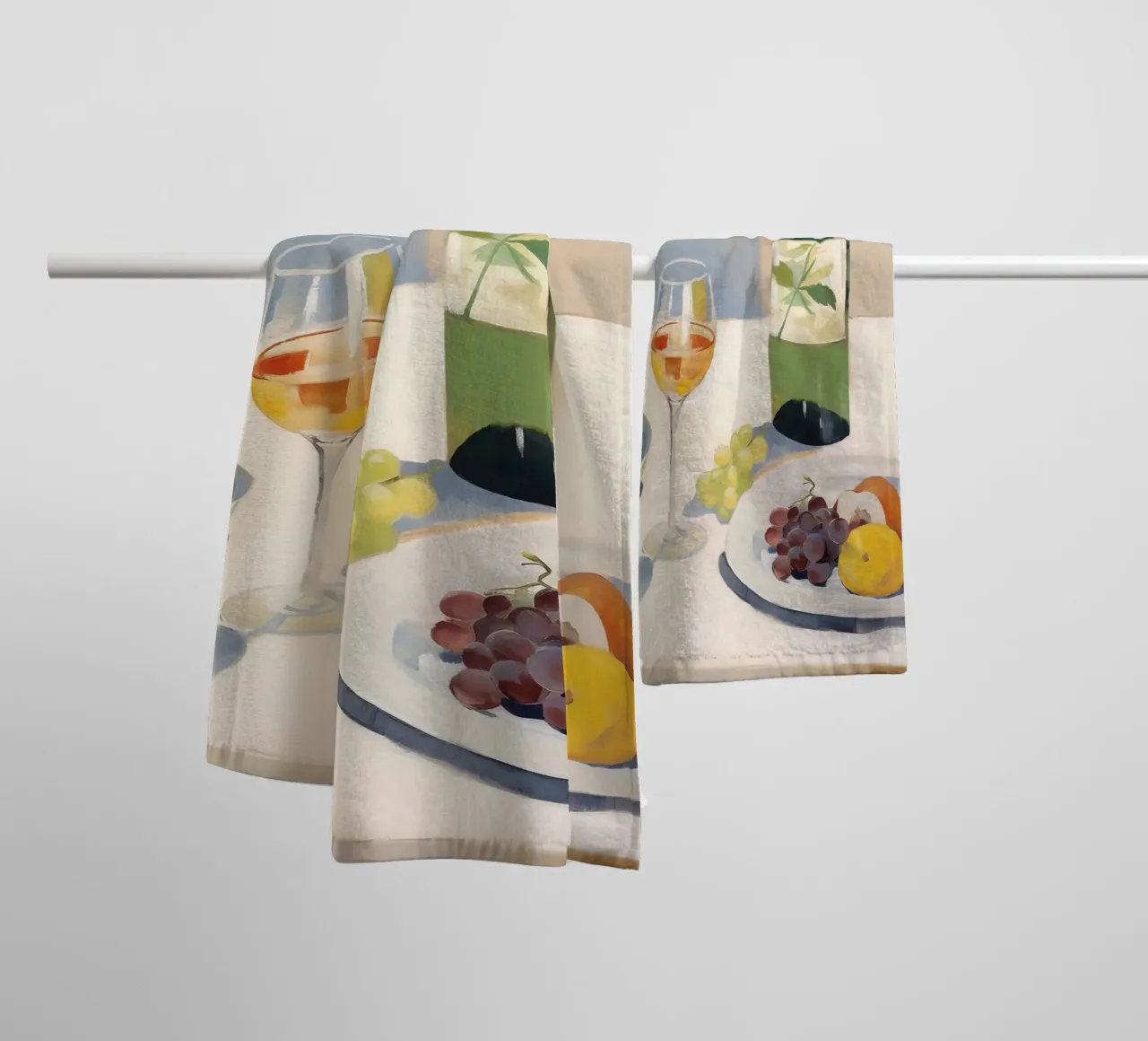 Boho Bella Vita 12 Food 1 towel by Boho Print Collection