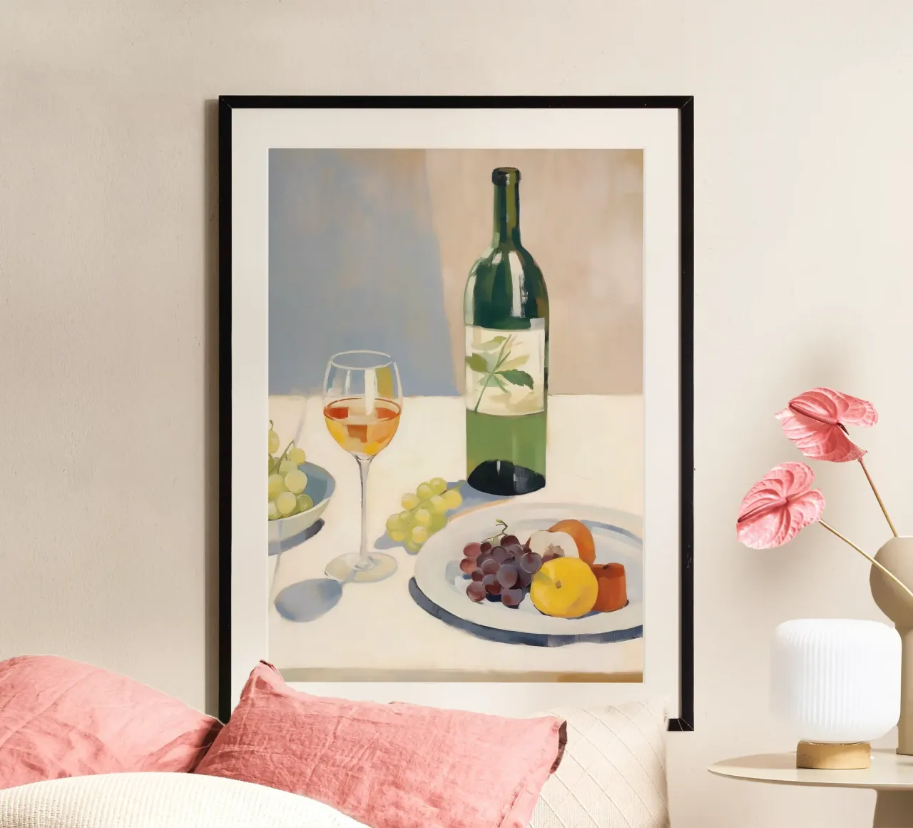 Boho Bella Vita 12 Food 1 poster by Boho Print Collection