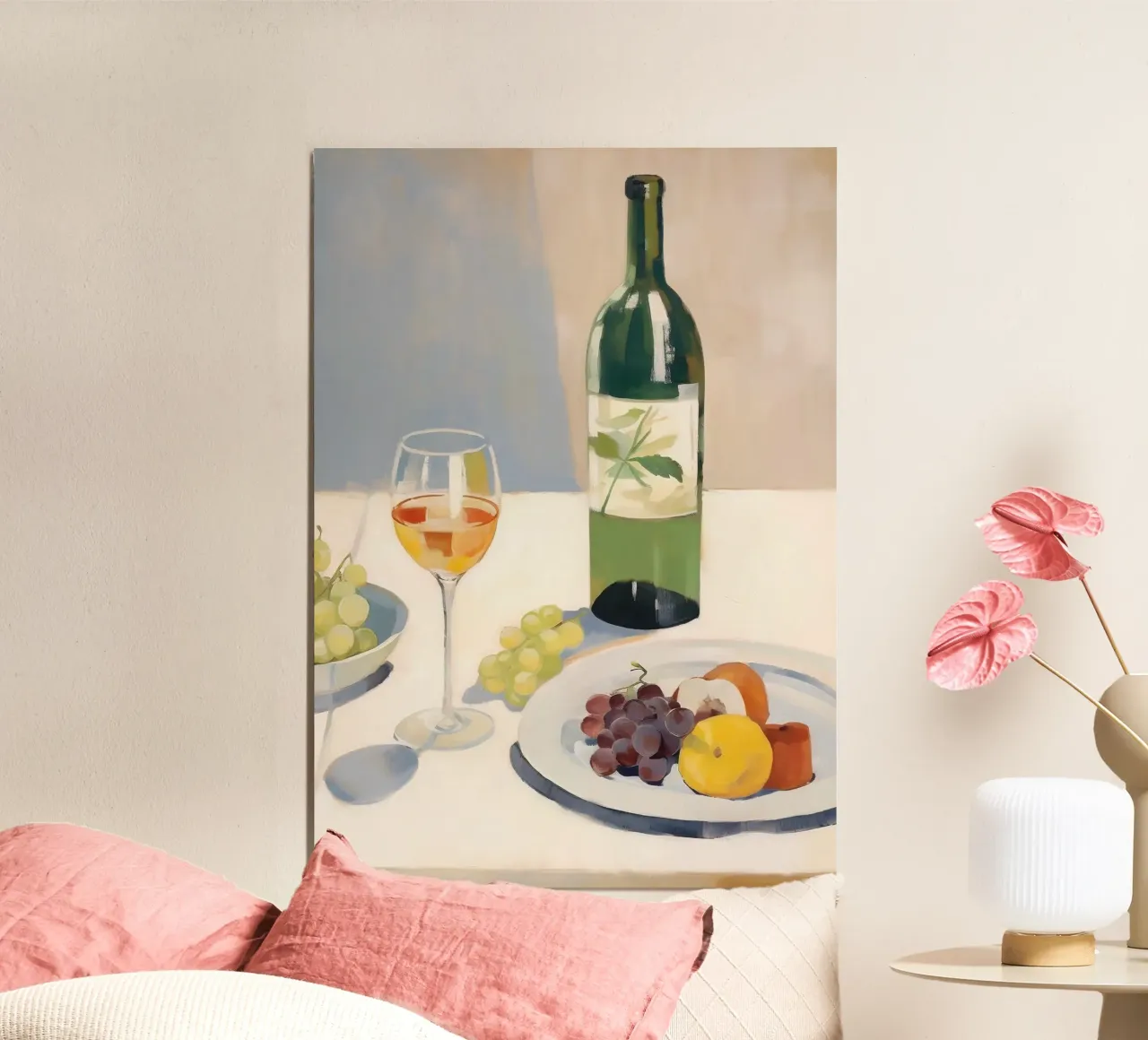 Boho Bella Vita 12 Food 1 poster by Boho Print Collection