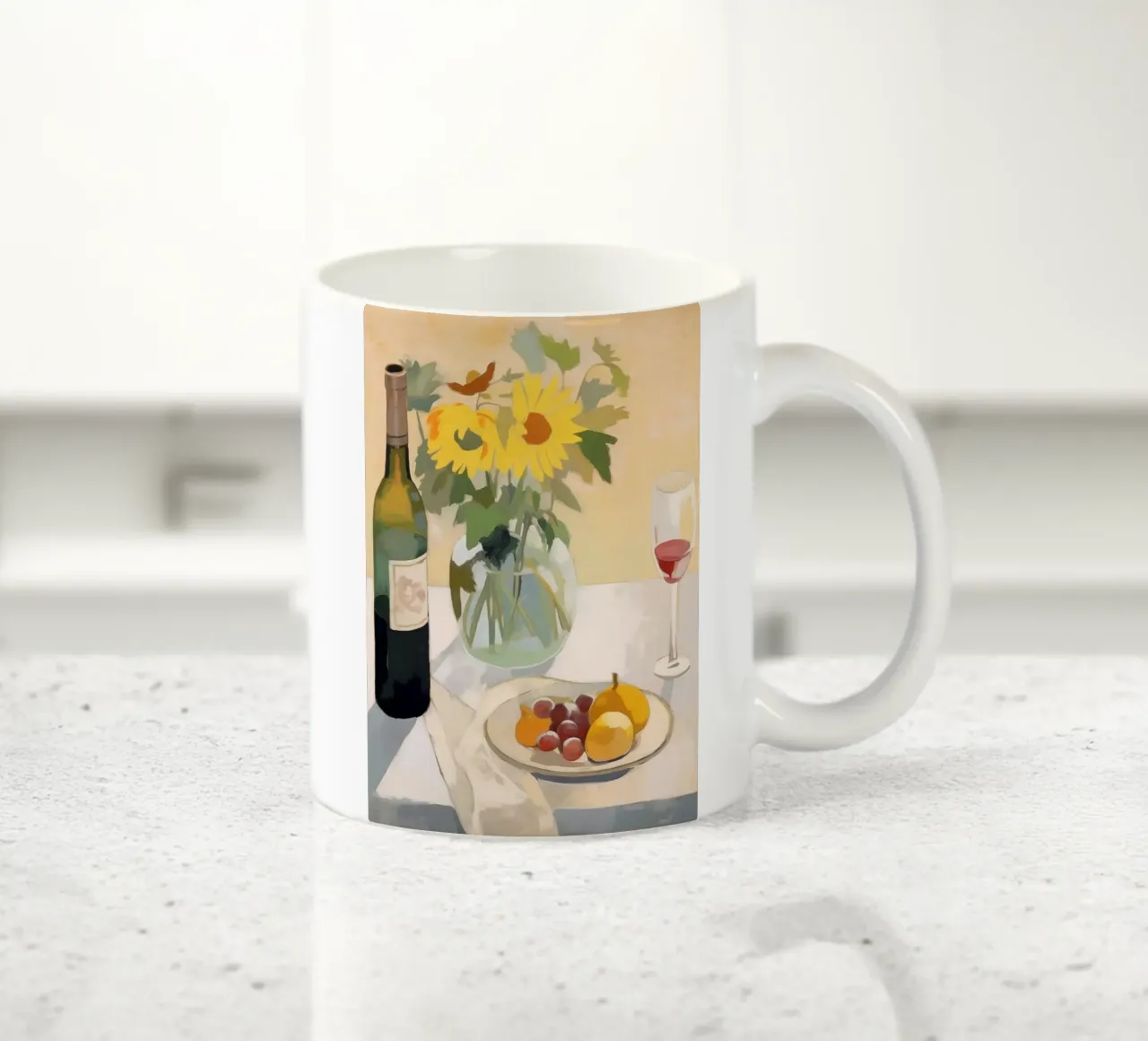 Boho Bella Vita 12 Food 2 tazza in ceramica da Boho Print Collection