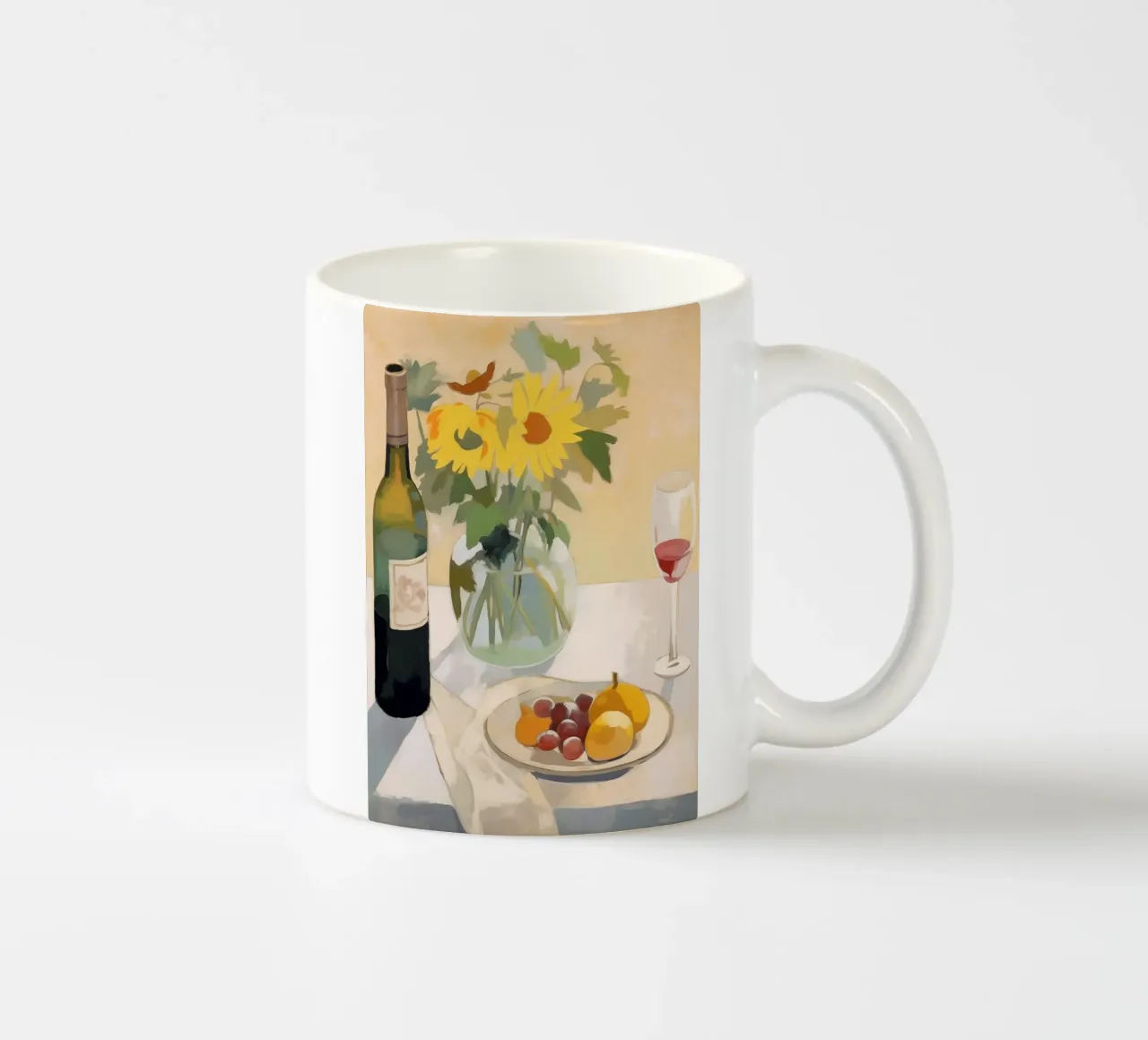 Boho Bella Vita 12 Food 2 tazza in ceramica da Boho Print Collection