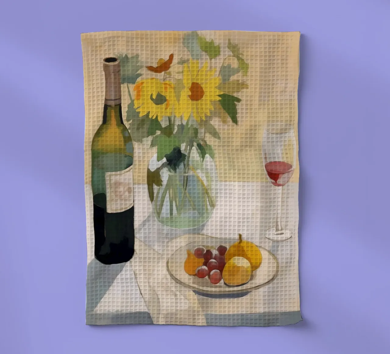 Boho Bella Vita 12 Food 2 canovaccio da cucina da Boho Print Collection