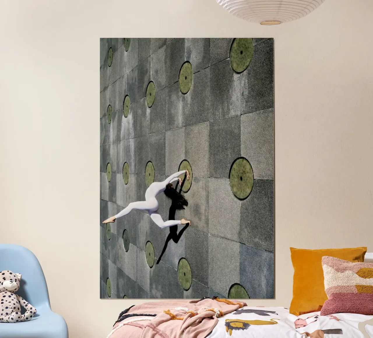 Paris #2 poster con telaio in alluminio da The Urban Yoga