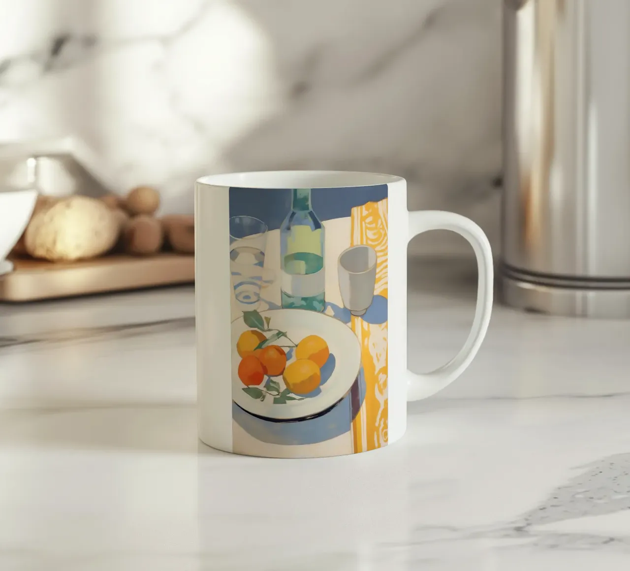 Boho Bella Vita 12 Food 3 tazza in ceramica da Boho Print Collection