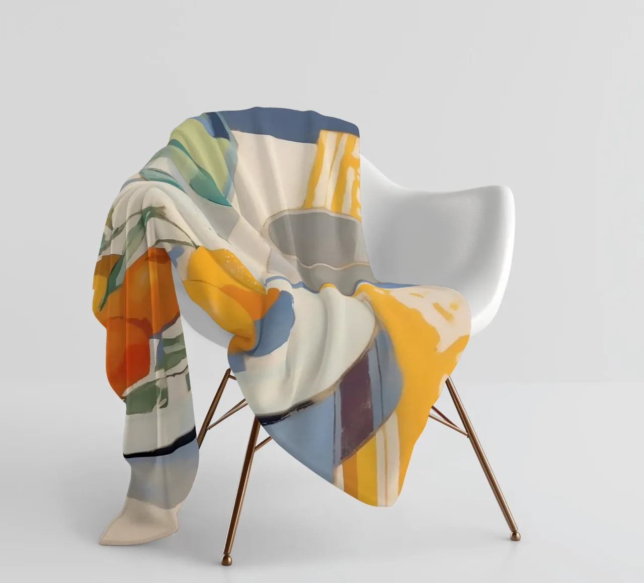 Boho Bella Vita 12 Food 3 coperta in pile da Boho Print Collection