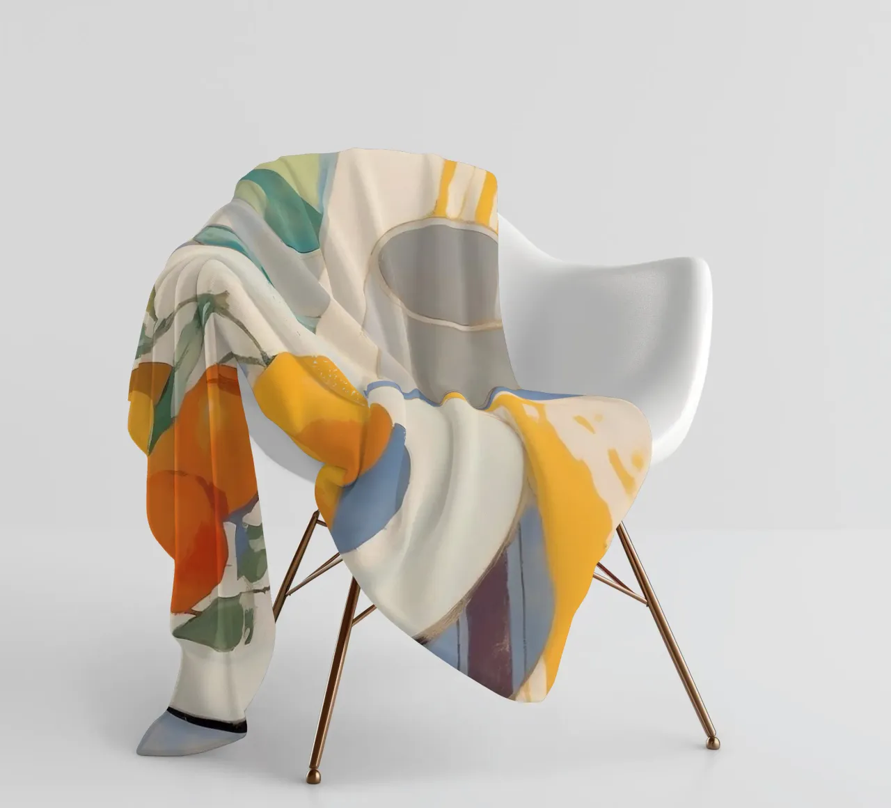 Boho Bella Vita 12 Food 3 coperta in pile da Boho Print Collection