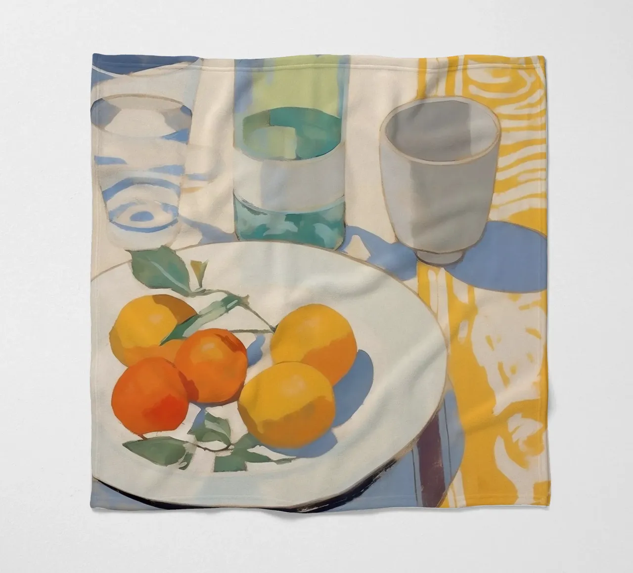 Boho Bella Vita 12 Food 3 coperta in pile da Boho Print Collection