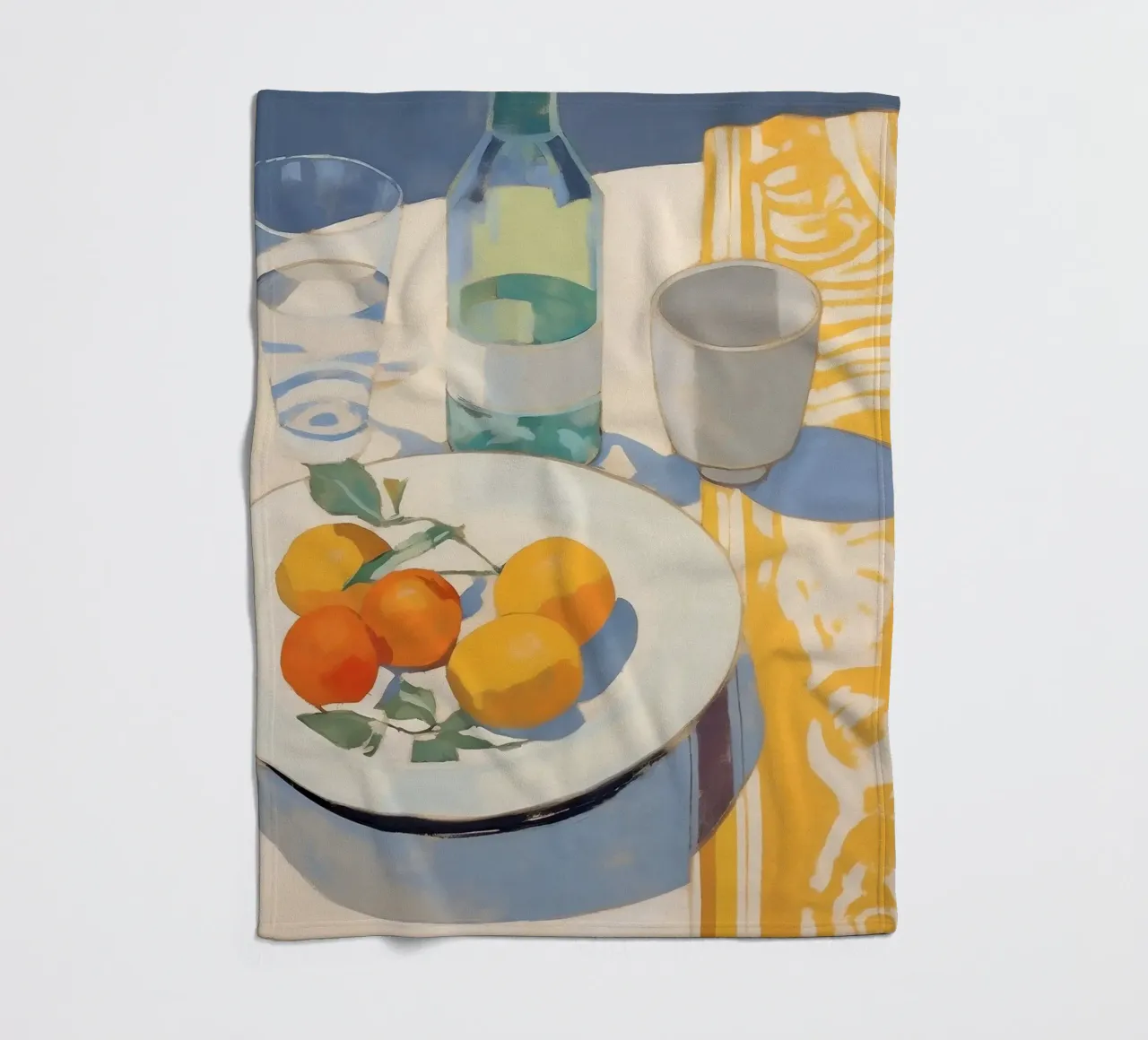 Boho Bella Vita 12 Food 3 coperta in pile da Boho Print Collection
