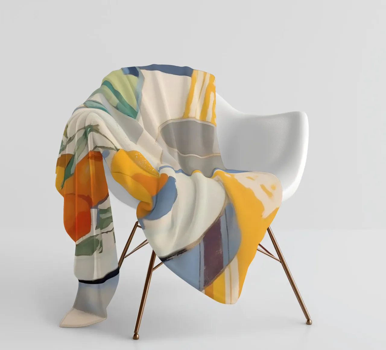 Boho Bella Vita 12 Food 3 coperta in pile da Boho Print Collection