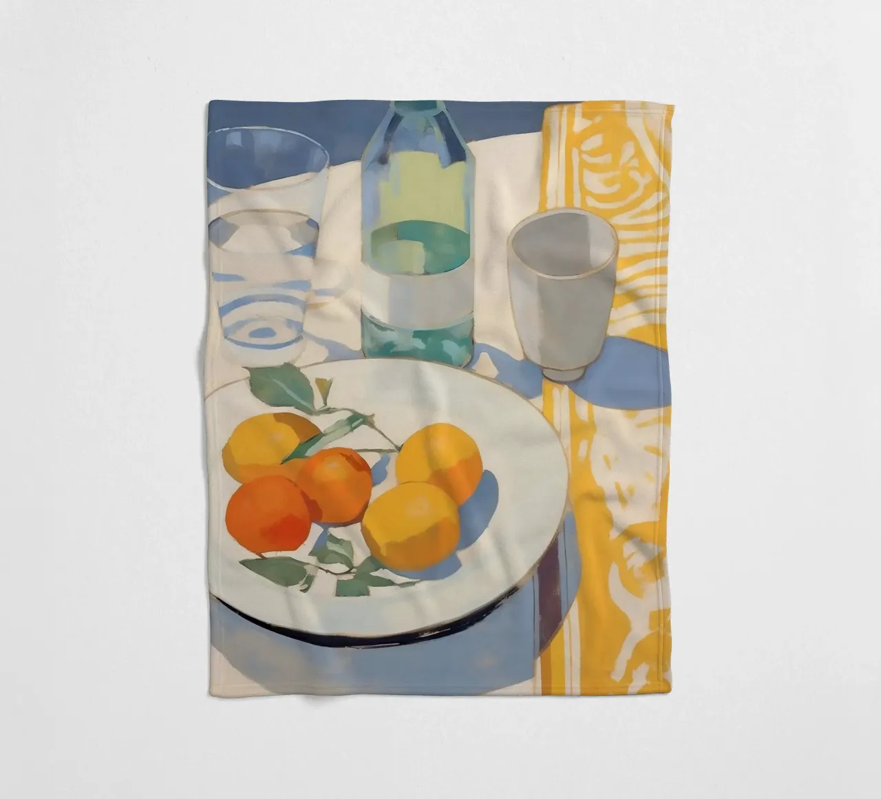Boho Bella Vita 12 Food 3 coperta in pile da Boho Print Collection
