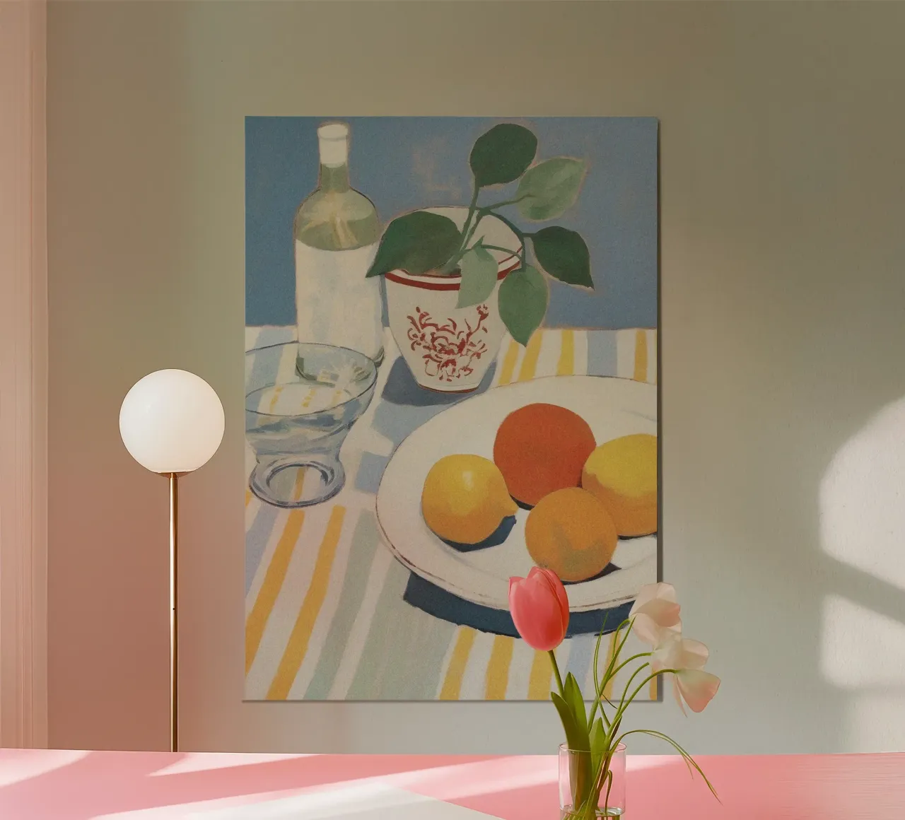 Boho Bella Vita 12 Food 4 poster con telaio in plastica da Boho Print Collection