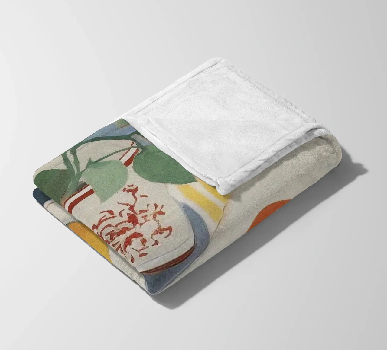 Boho Bella Vita 12 Food 4 coperta in pile da Boho Print Collection