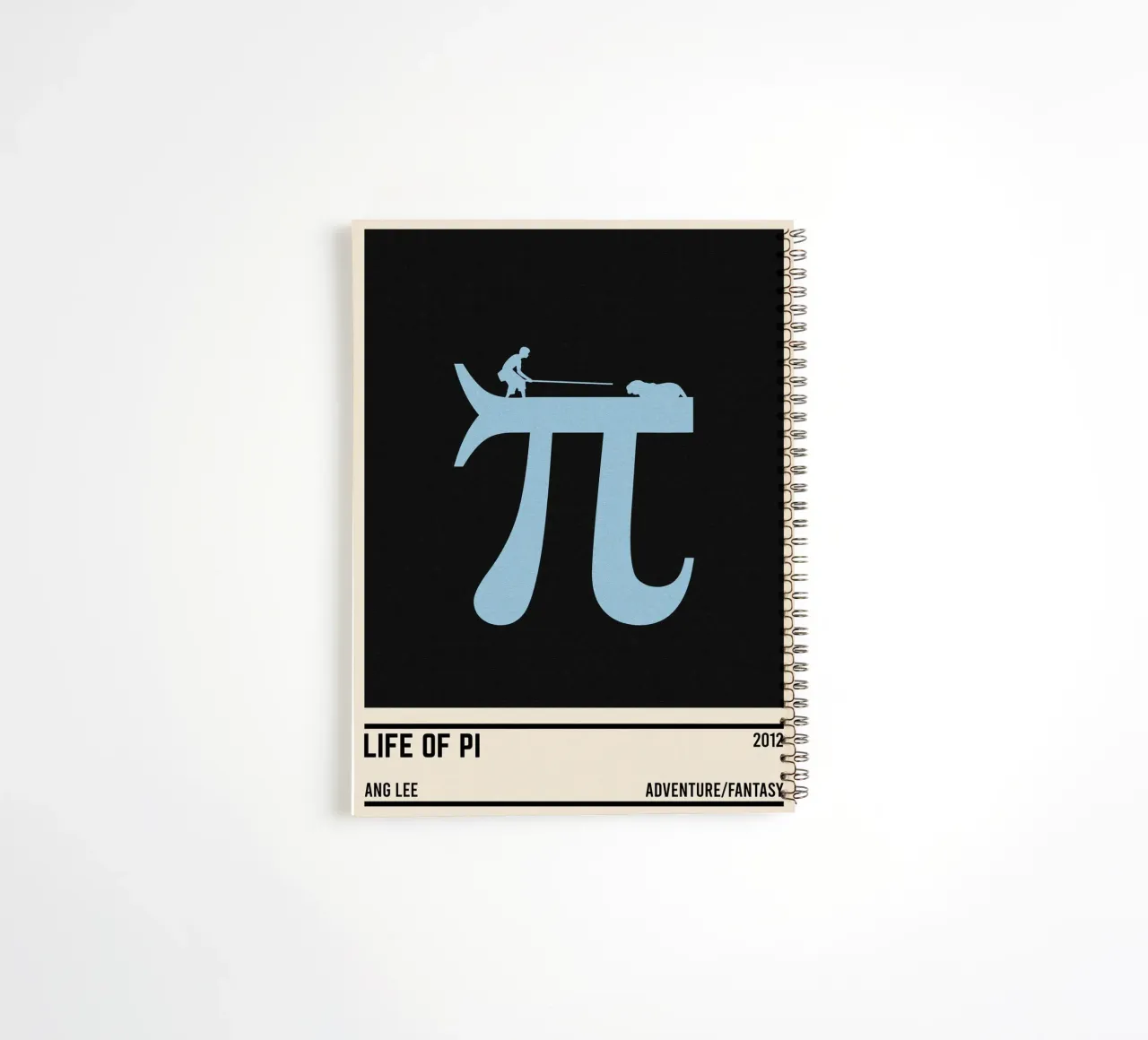 Life of Pi diario ad anelli da TheArtstudio