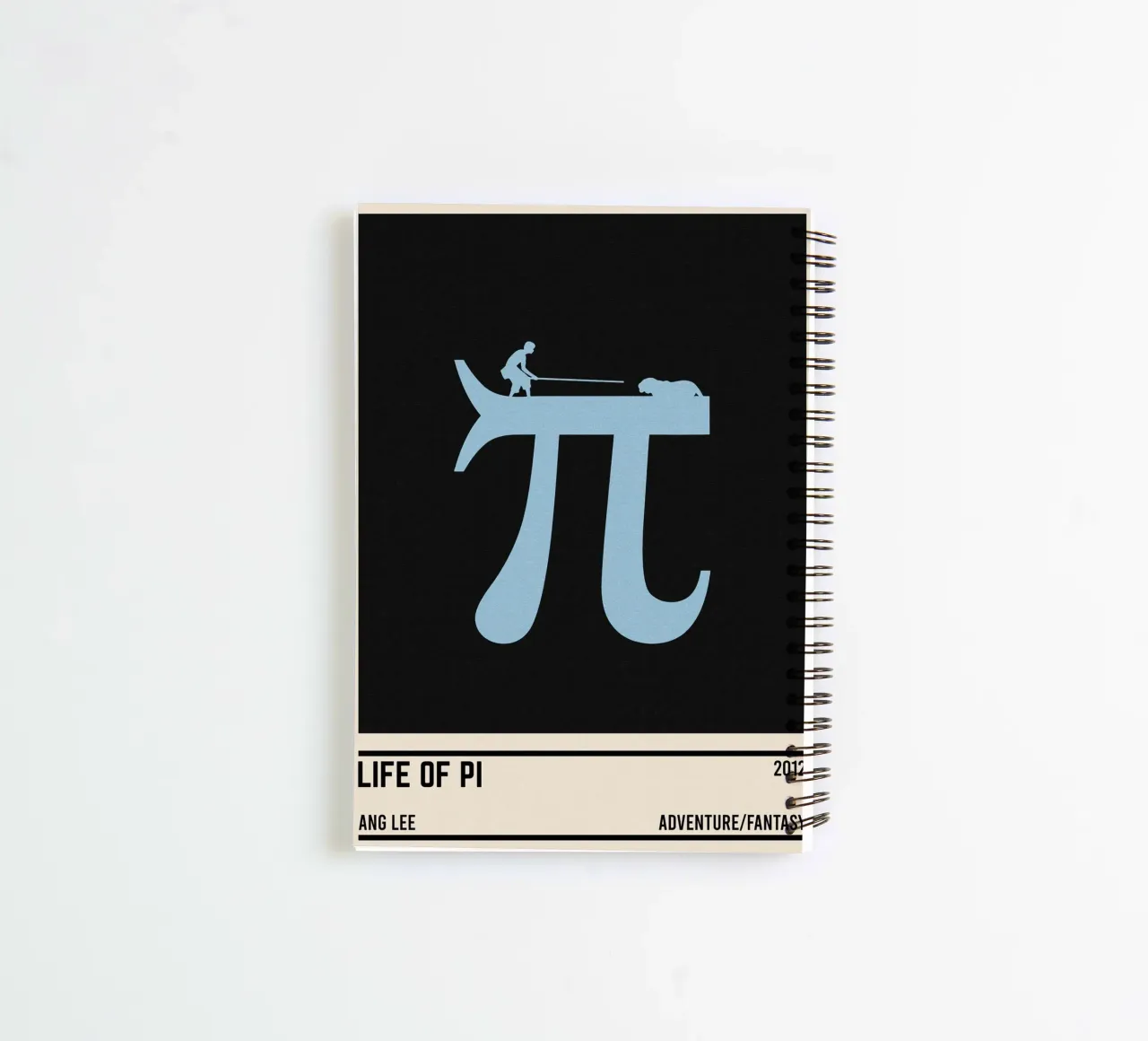 Life of Pi diario ad anelli da TheArtstudio