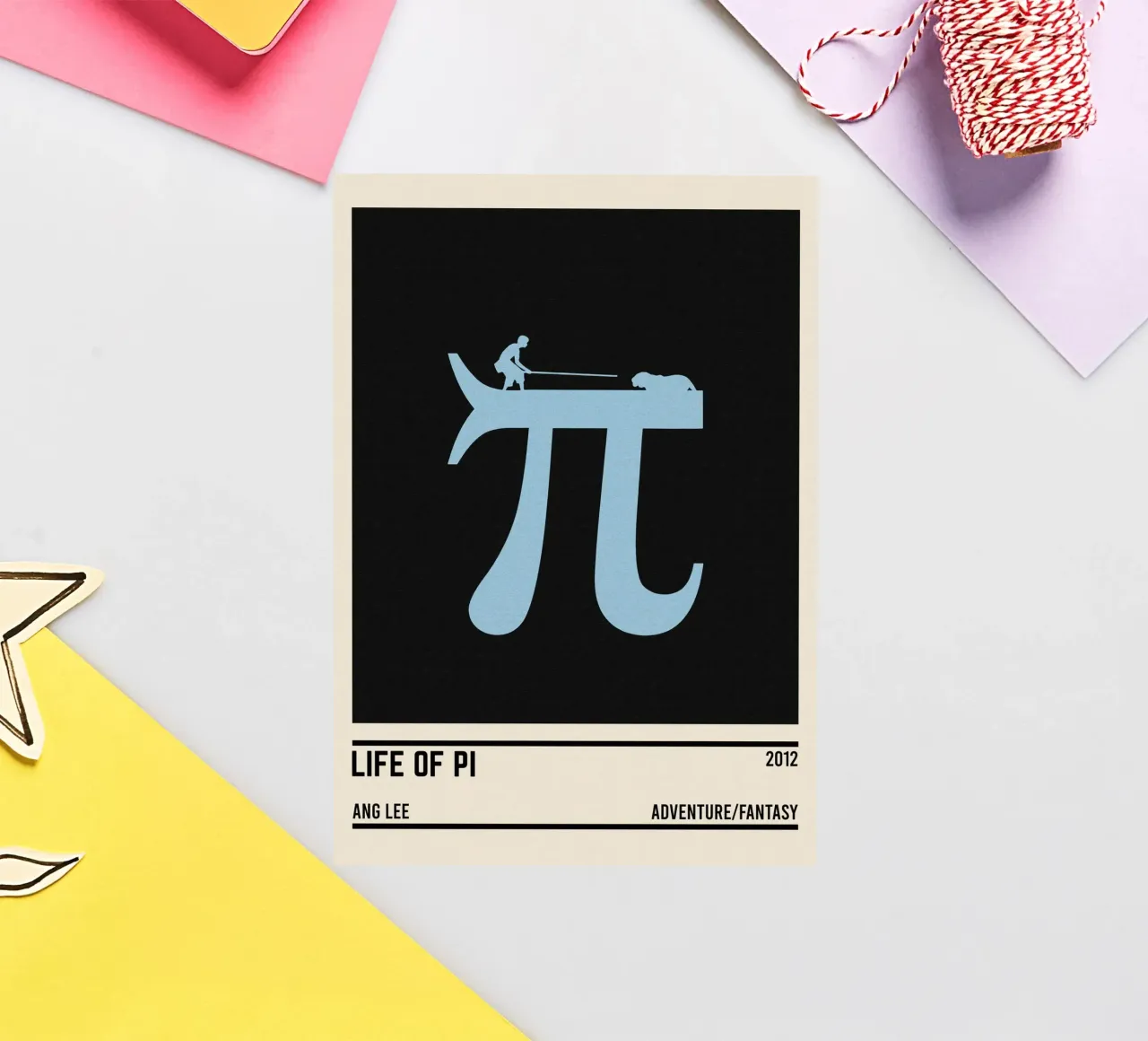 Life of Pi pegatina de TheArtstudio