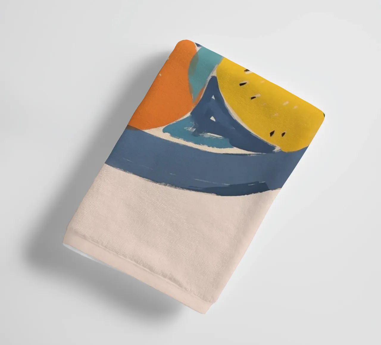 Boho Bella Vita 13 Fruits 1 towel by Boho Print Collection