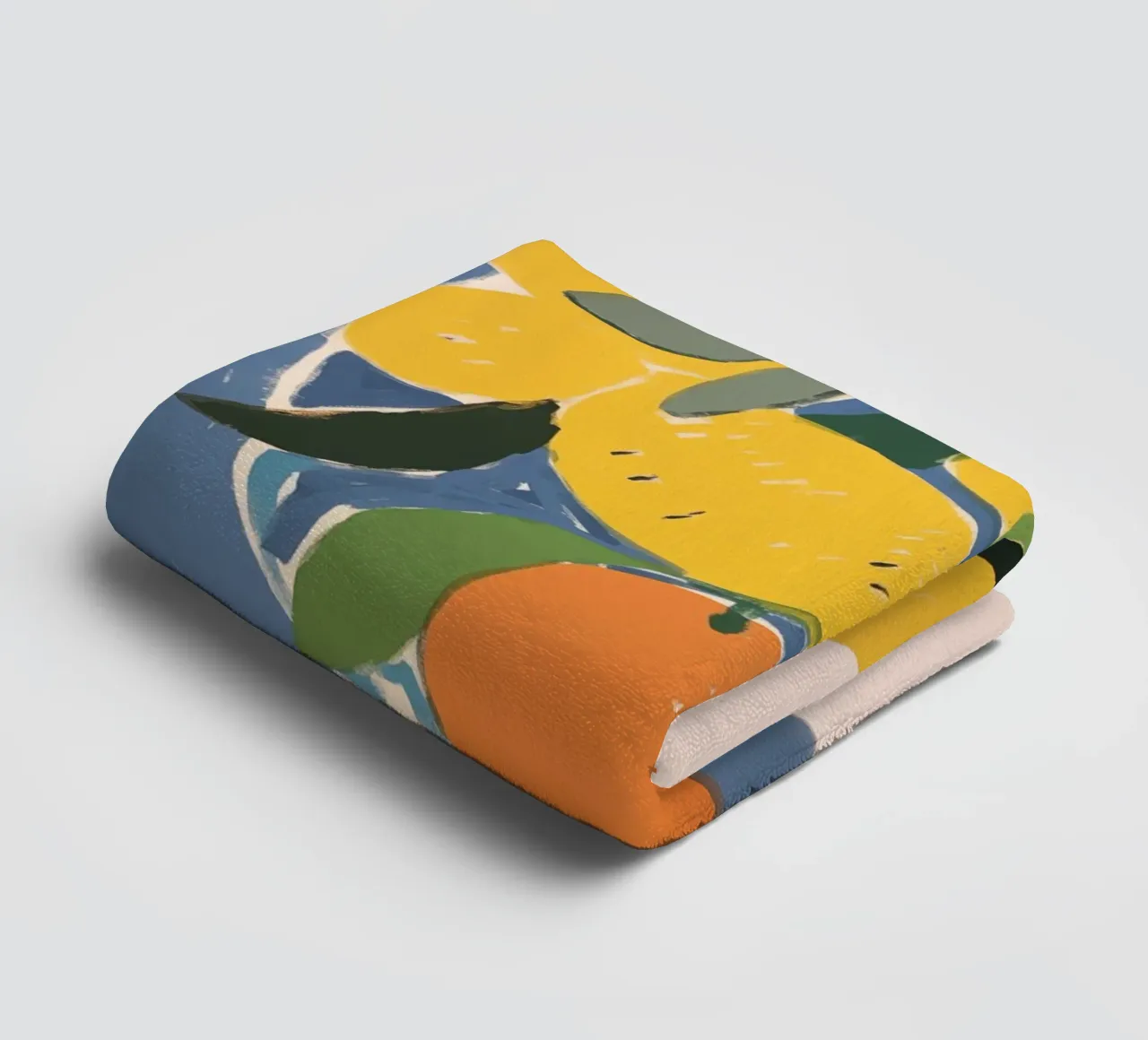 Boho Bella Vita 13 Fruits 1 towel by Boho Print Collection