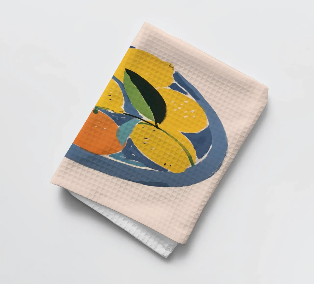 Boho Bella Vita 13 Fruits 1 tea towel by Boho Print Collection