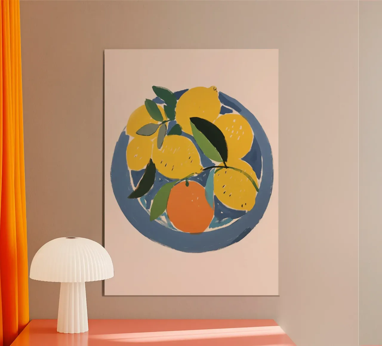 Boho Bella Vita 13 Fruits 1 poster da Boho Print Collection