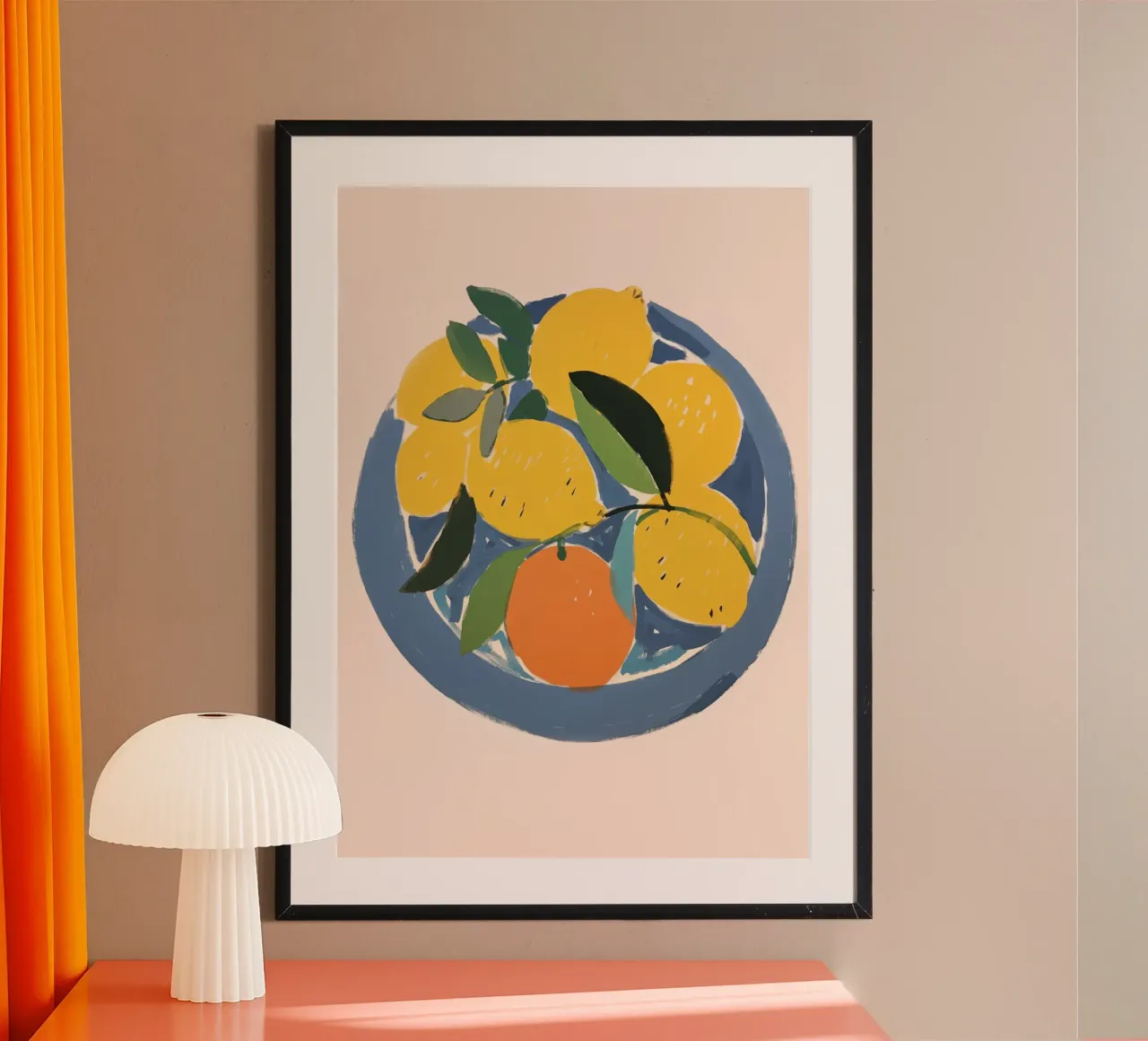 Boho Bella Vita 13 Fruits 1 poster da Boho Print Collection