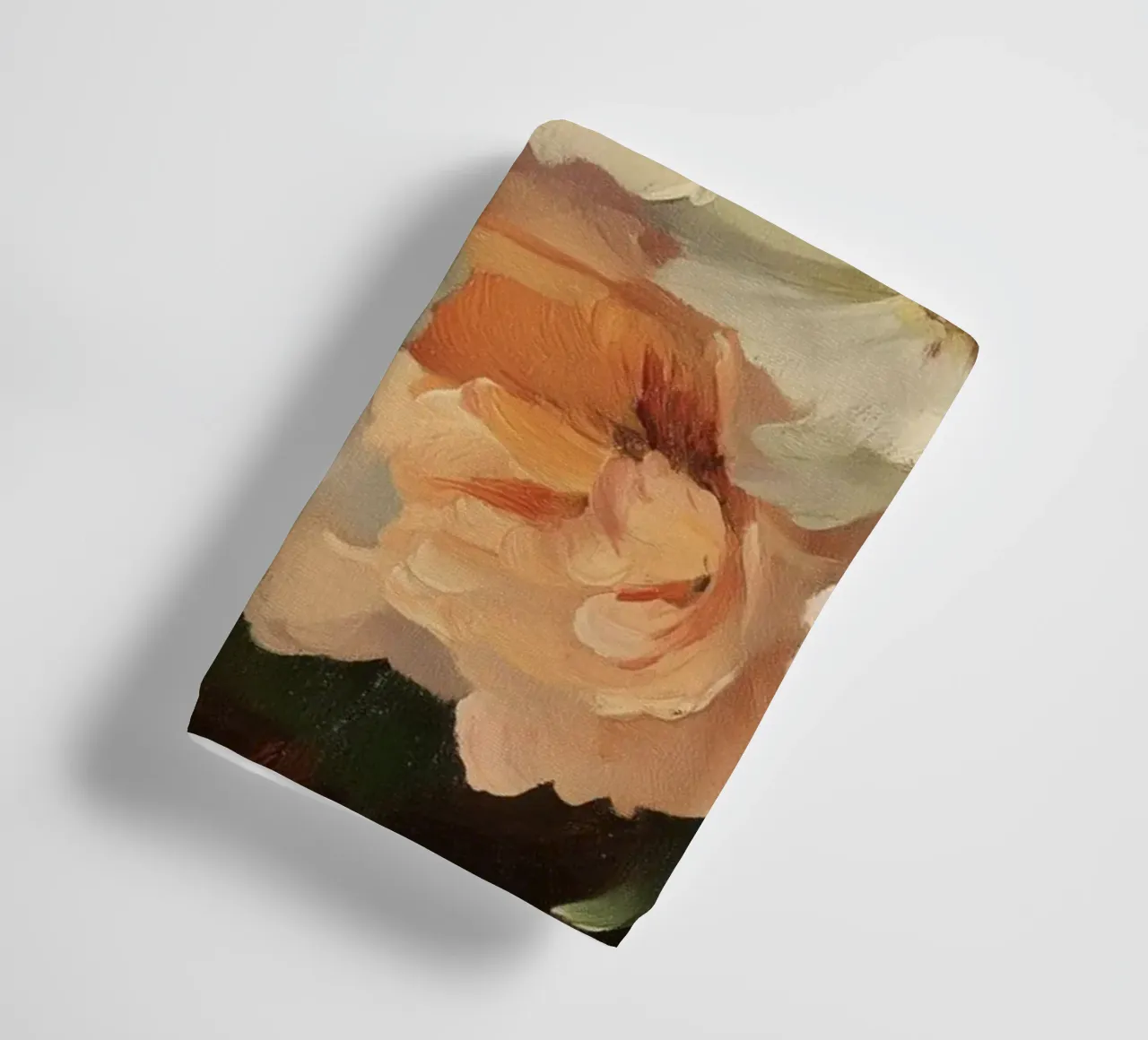 Pittura floreale con tenui fiori a pastello asciugamano da bagno da Melloi Art Print
