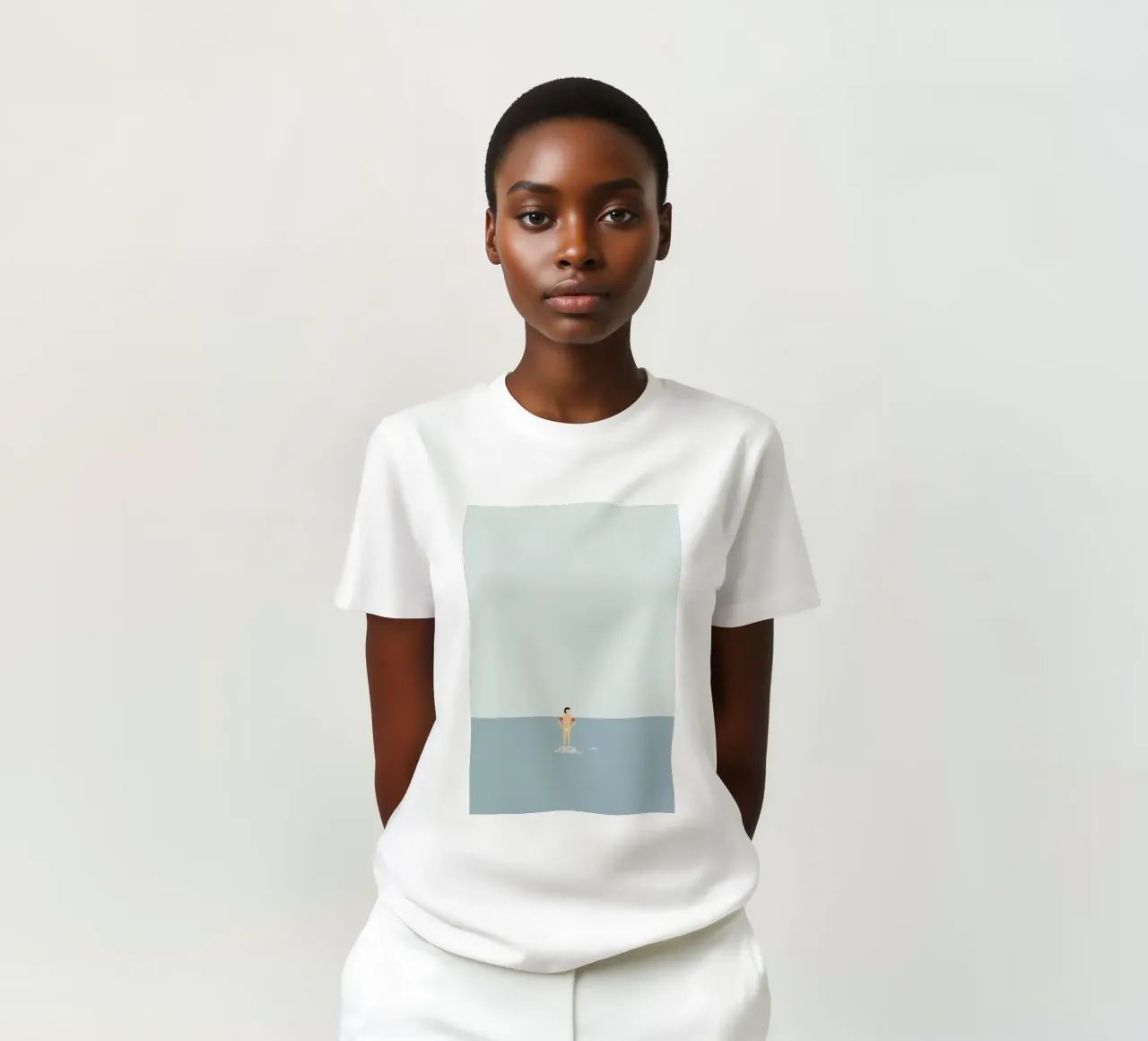 Ocean Svømmere Boy t-shirt by Swen Swensøn