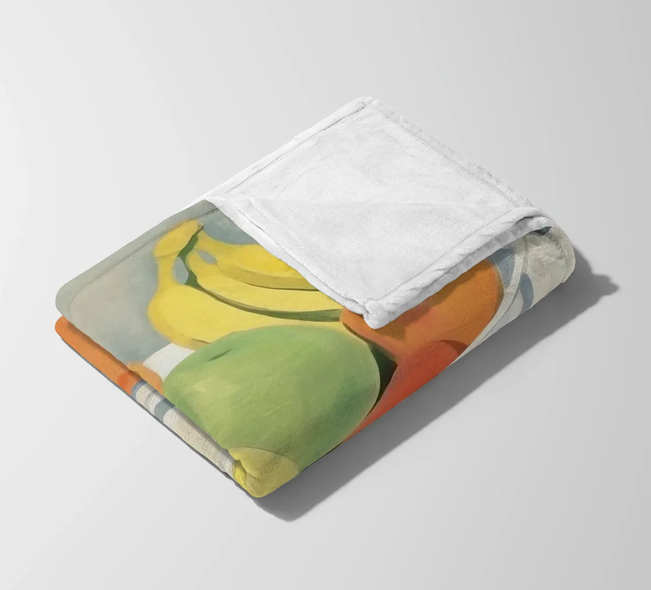 Boho Bella Vita 13 Fruits 3 coperta in pile da Boho Print Collection