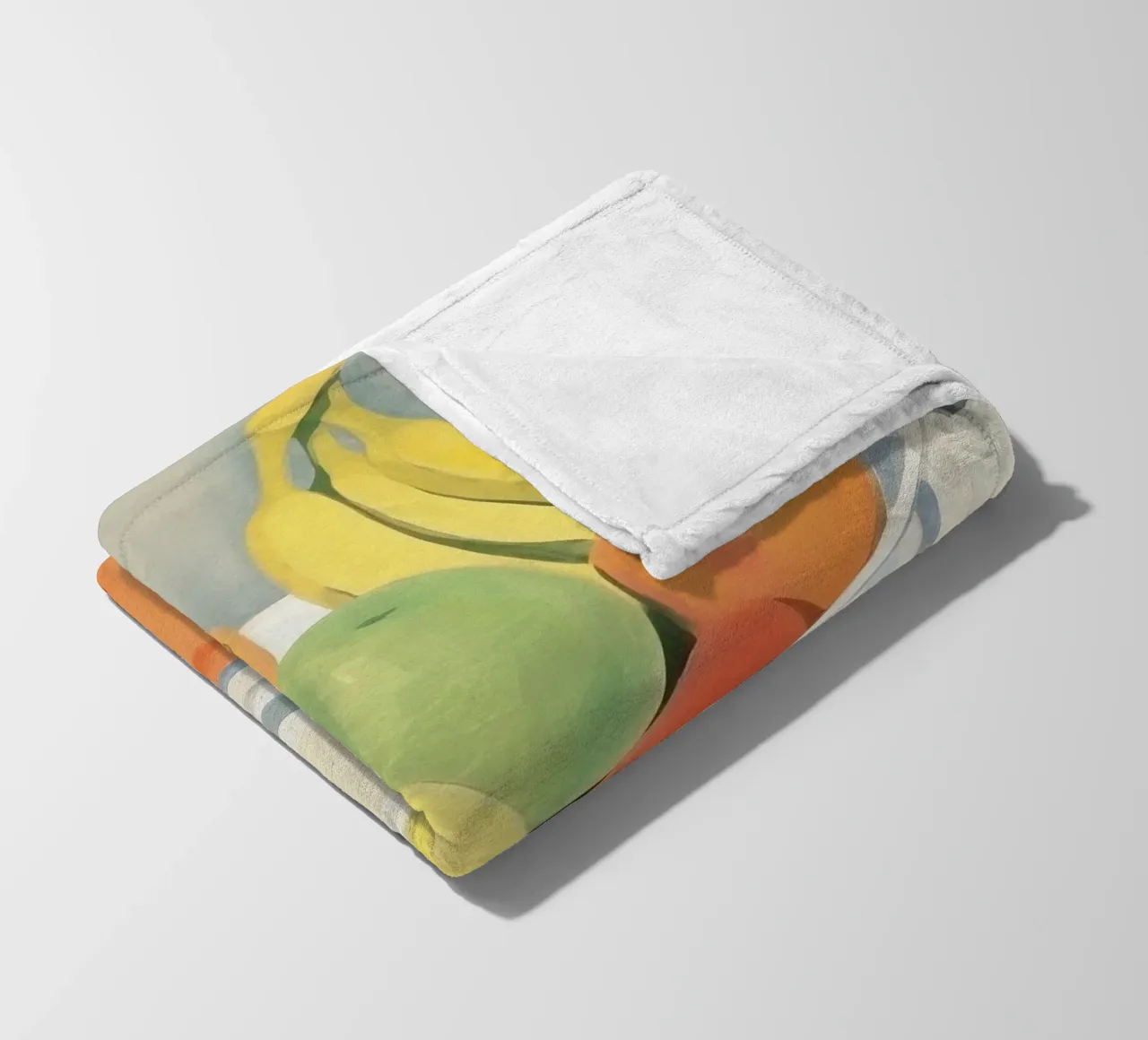 Boho Bella Vita 13 Fruits 3 coperta in pile da Boho Print Collection